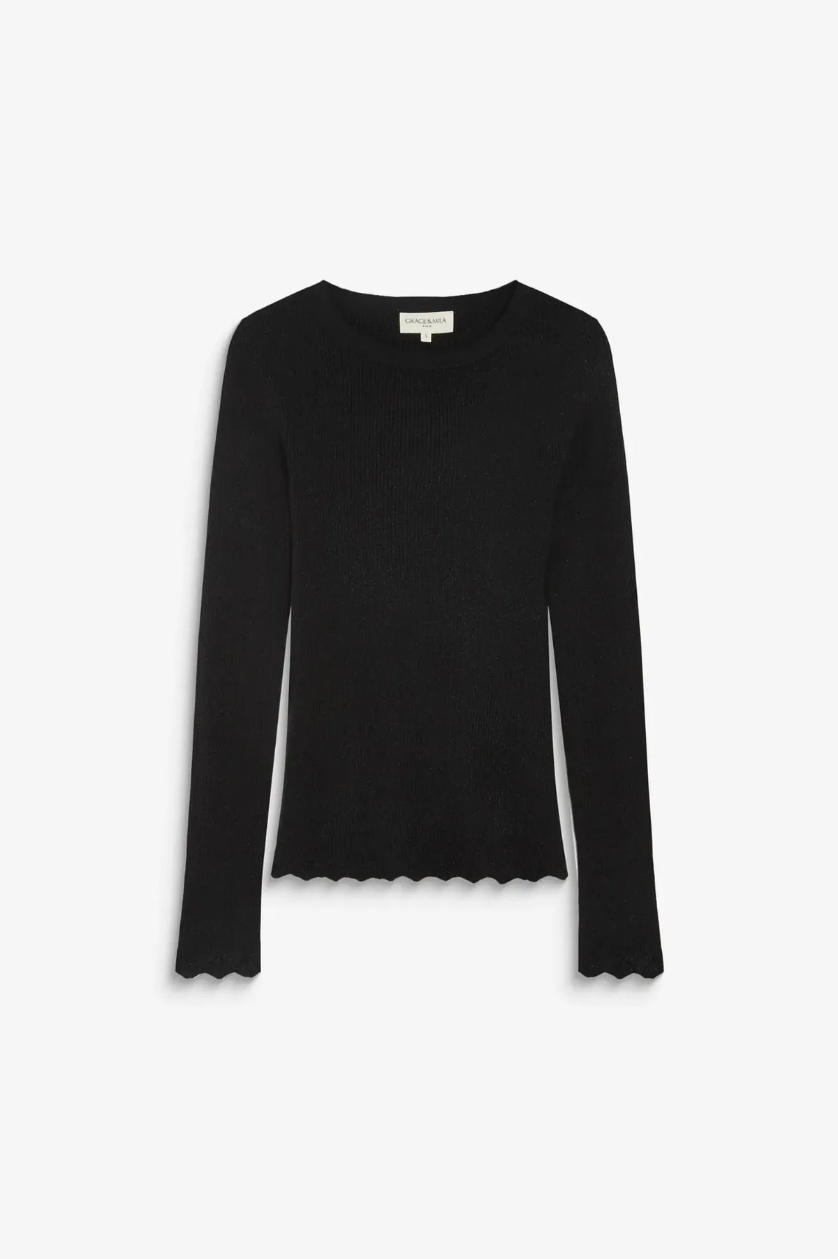 Grace And Mila Jersey Mujer Abbott Negro