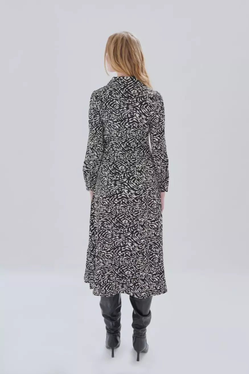 24colours Vestido Camisero Midi Kleid Who killed Bambi?