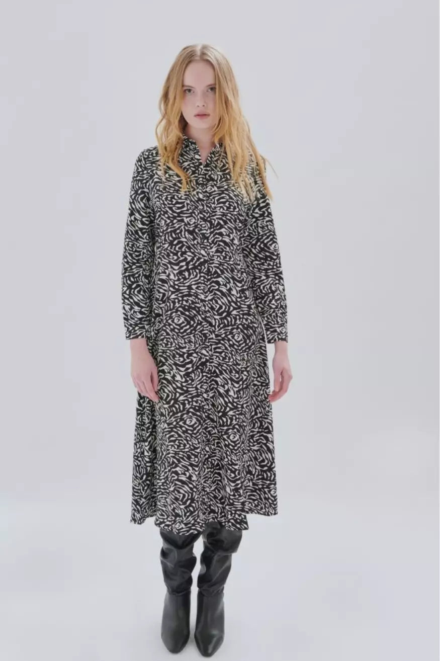 24colours Vestido Camisero Midi Kleid Who killed Bambi?