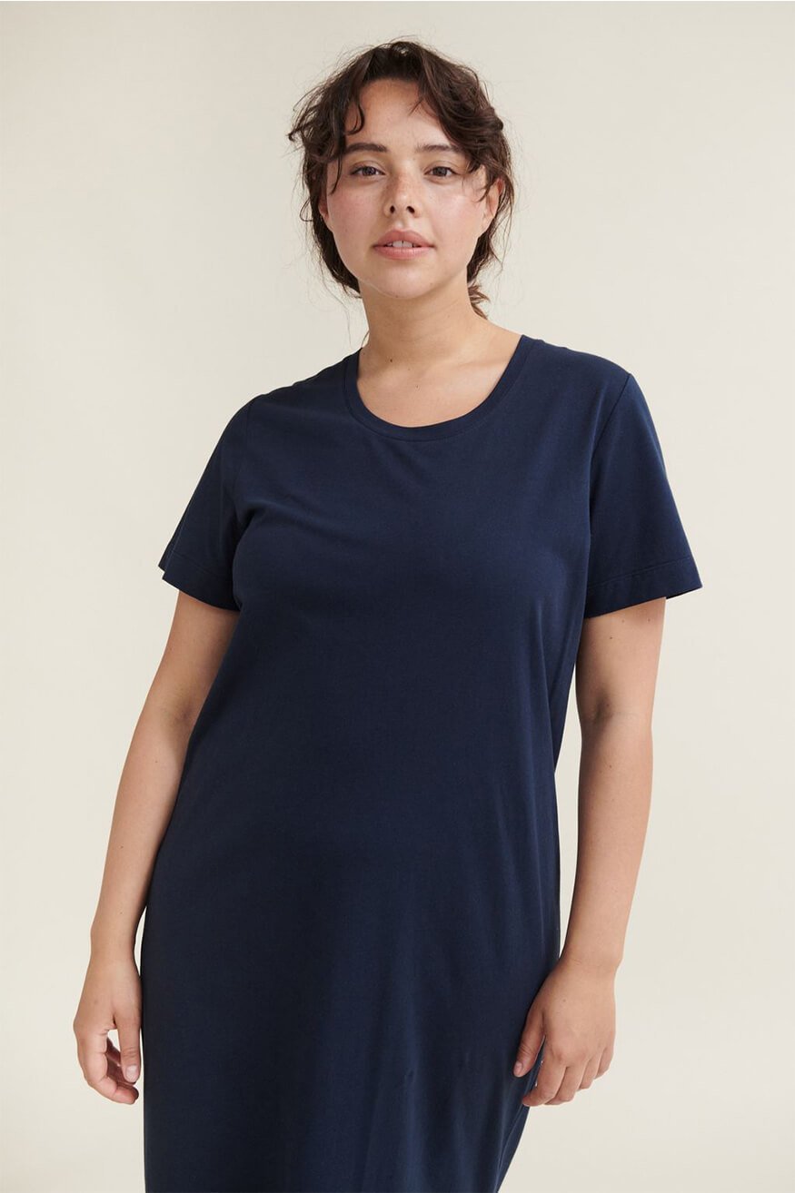 Basic Apparel Vestido Rebekka Azul Who killed Bambi?