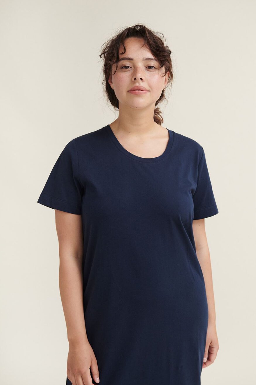 Basic Apparel Vestido Rebekka Azul Who killed Bambi?