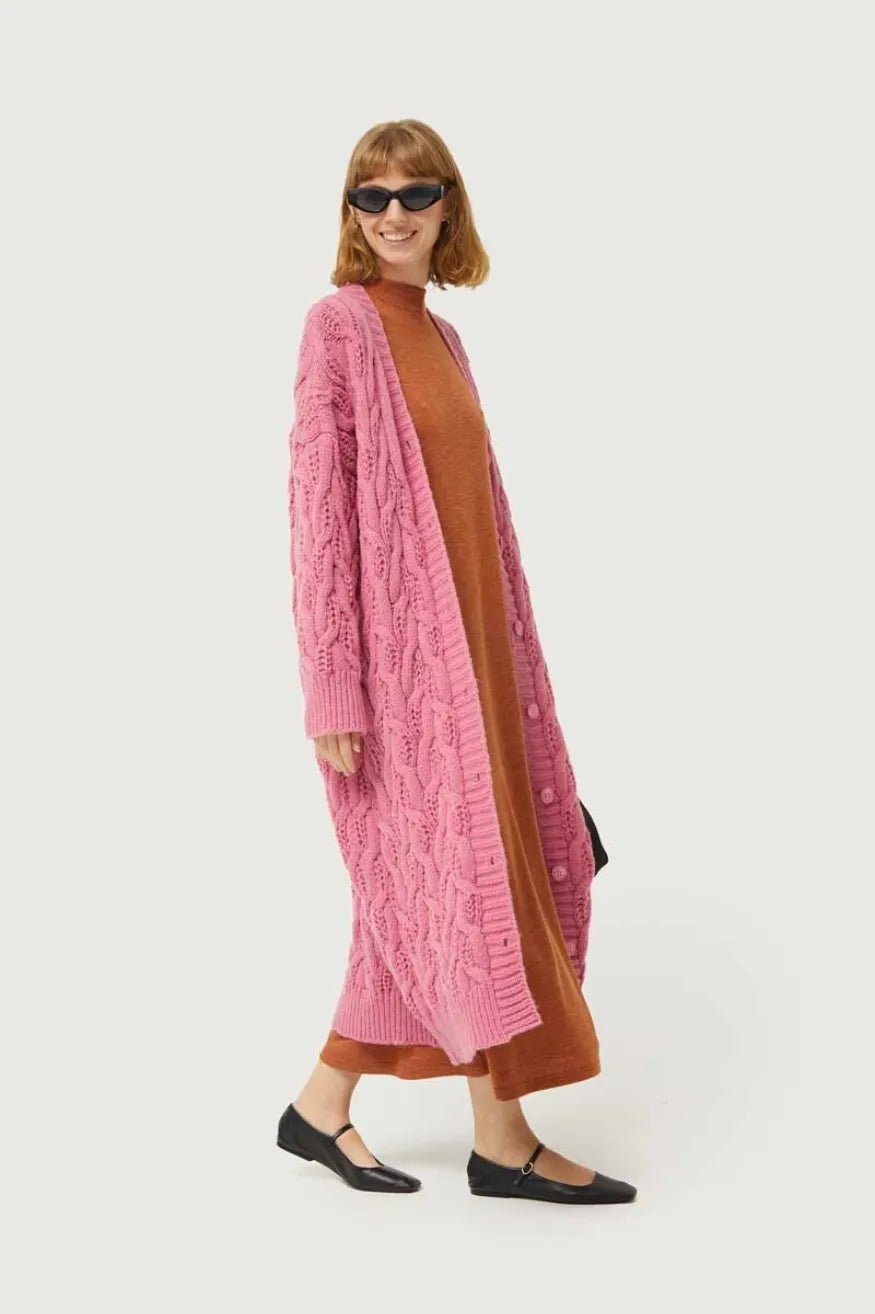 Compaña Fantastica Vestido Largo Punto Marrón Who killed Bambi?