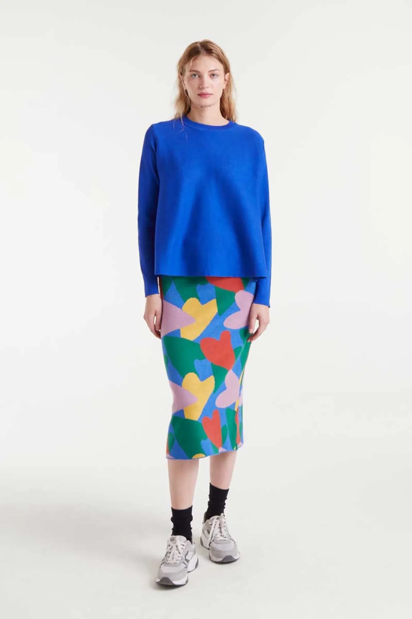 Compañia Fantastica Jersey Mujer Evasé Azul Who killed Bambi?