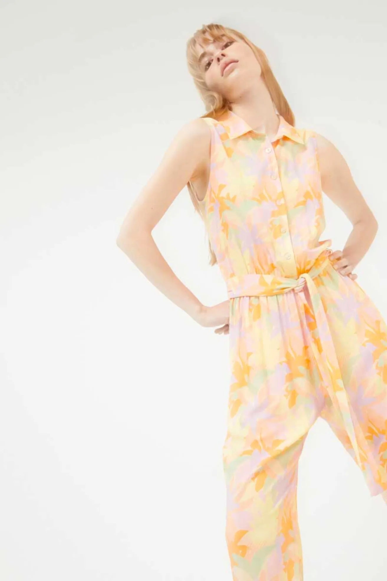 Compañia Fantastica Mono Mujer Largo Floral Pluvia Who killed Bambi?