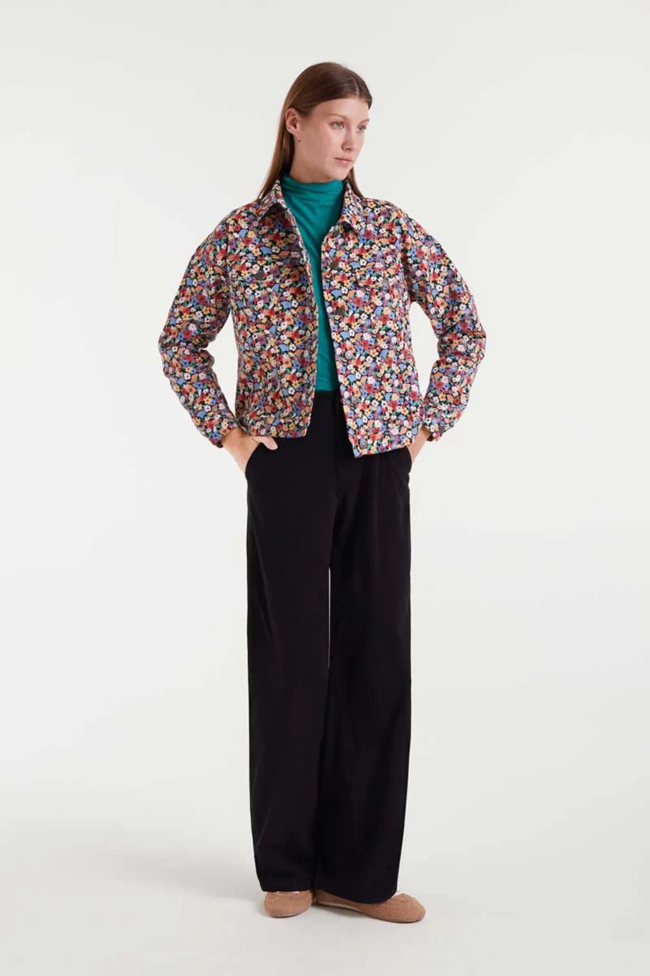 Compañia Fantastica Pantalón Mujer Pana Negro Who killed Bambi?
