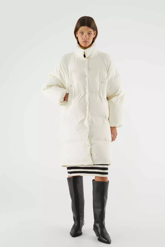 Compañia Fantastica Plumífero Oversize Mujer Blanco Who killed Bambi?