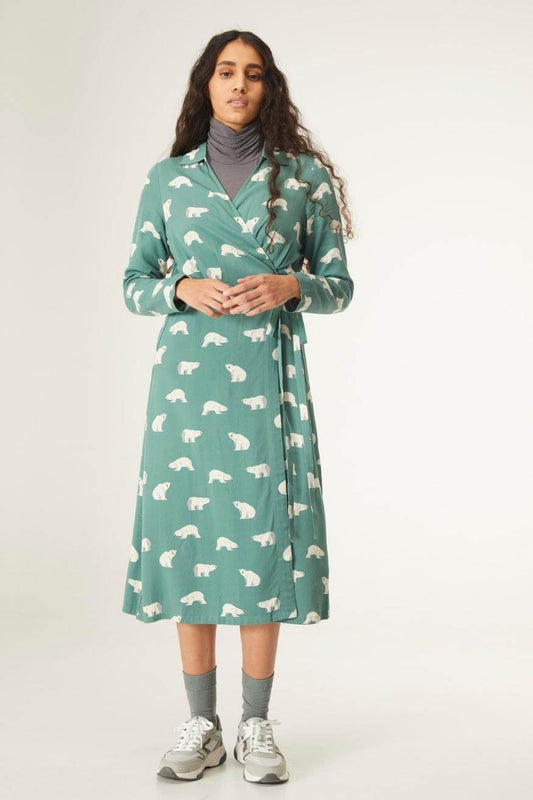 Compañia Fantastica Vestido Midi Osos Polares Who killed Bambi?