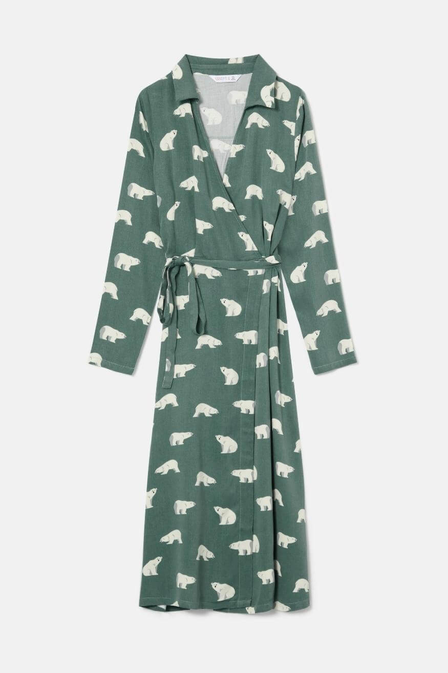 Compañia Fantastica Vestido Midi Osos Polares Who killed Bambi?