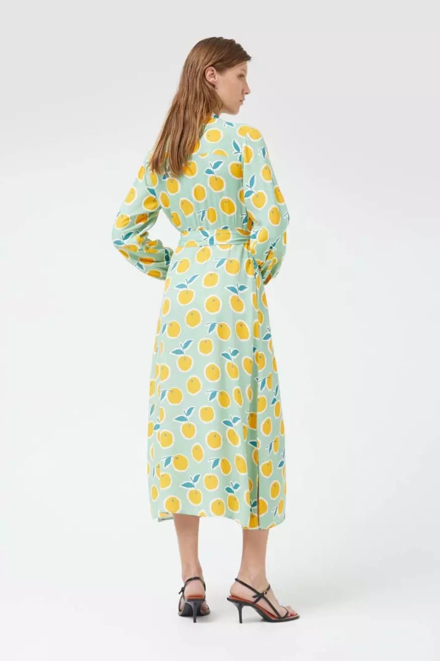 Compañia Fantastica Vestido Mujer Midi Limones Who killed Bambi?