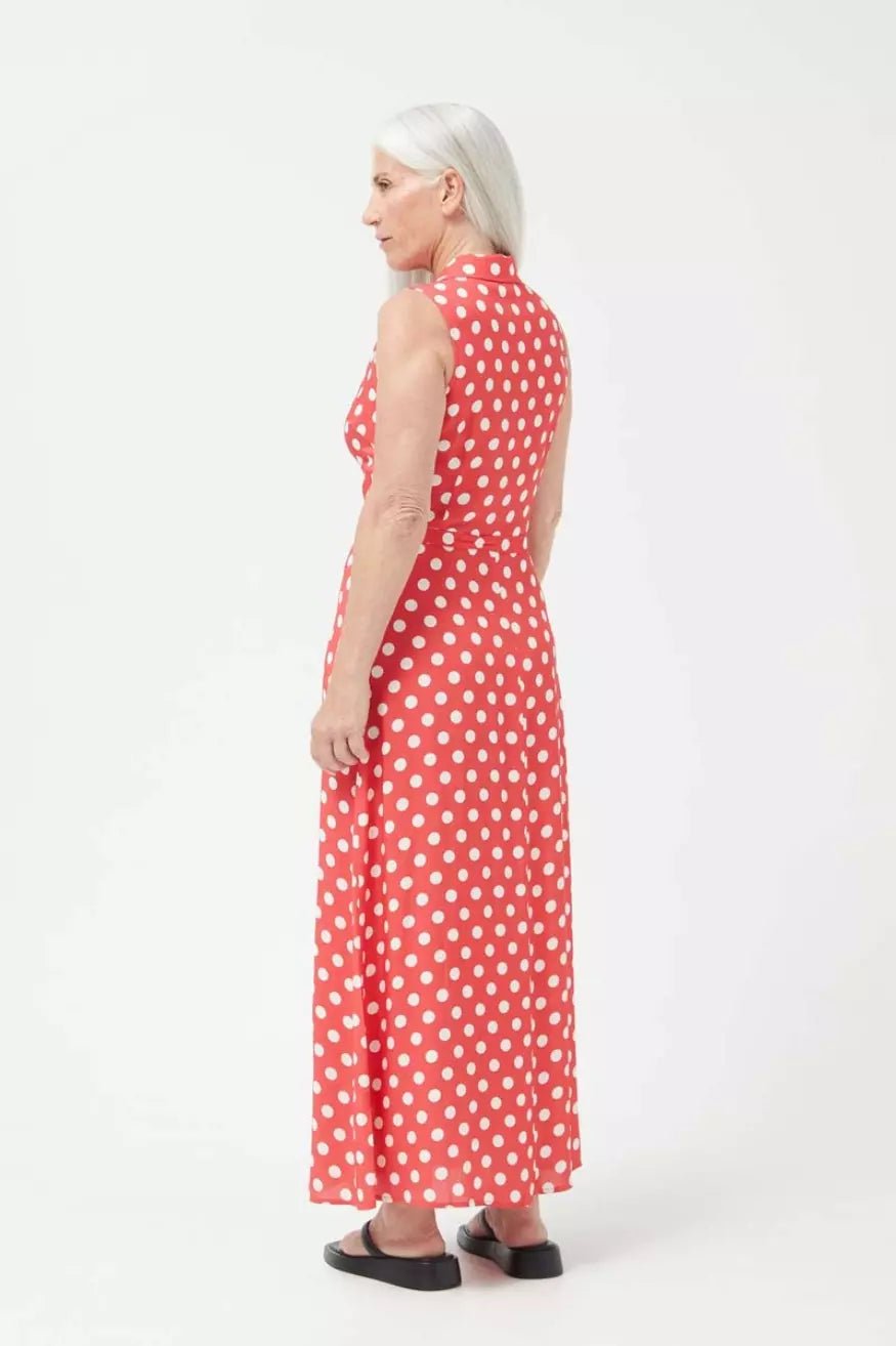 Compañia Fantastica Vestido Mujer Topos Rojo Who killed Bambi?