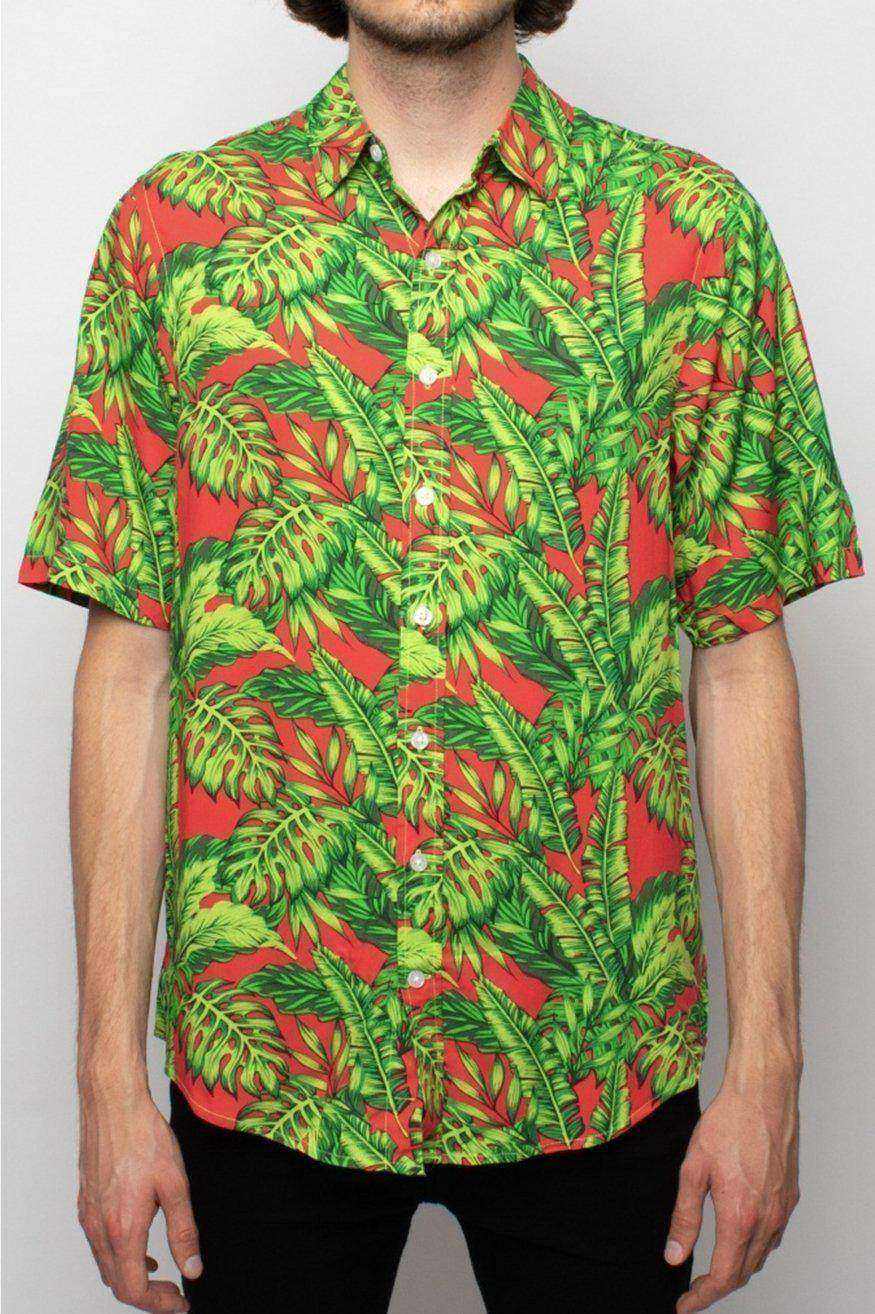 Denim Project Camisa hombre Red Leaf Who killed Bambi?