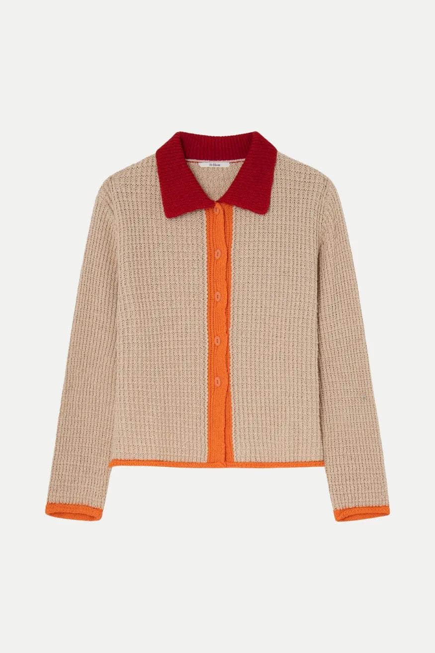 Dr Bloom Cardigan Mujer Misty Beige Who killed Bambi?