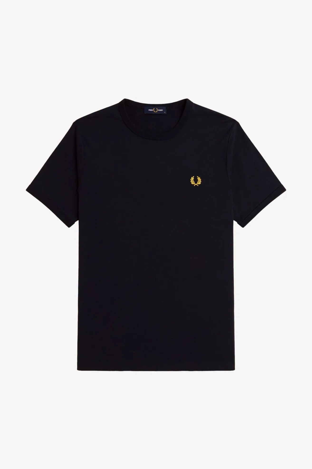 Fred Perry Camiseta Hombre M3519 Azul Logo Dorado Who killed Bambi?