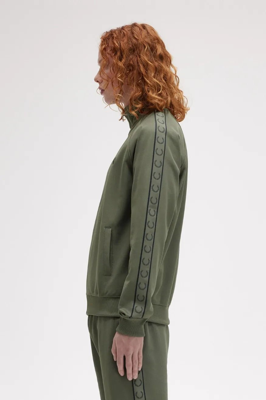 Fred Perry Chaqueta Hombre Chándal J5557 Verde Who killed Bambi?
