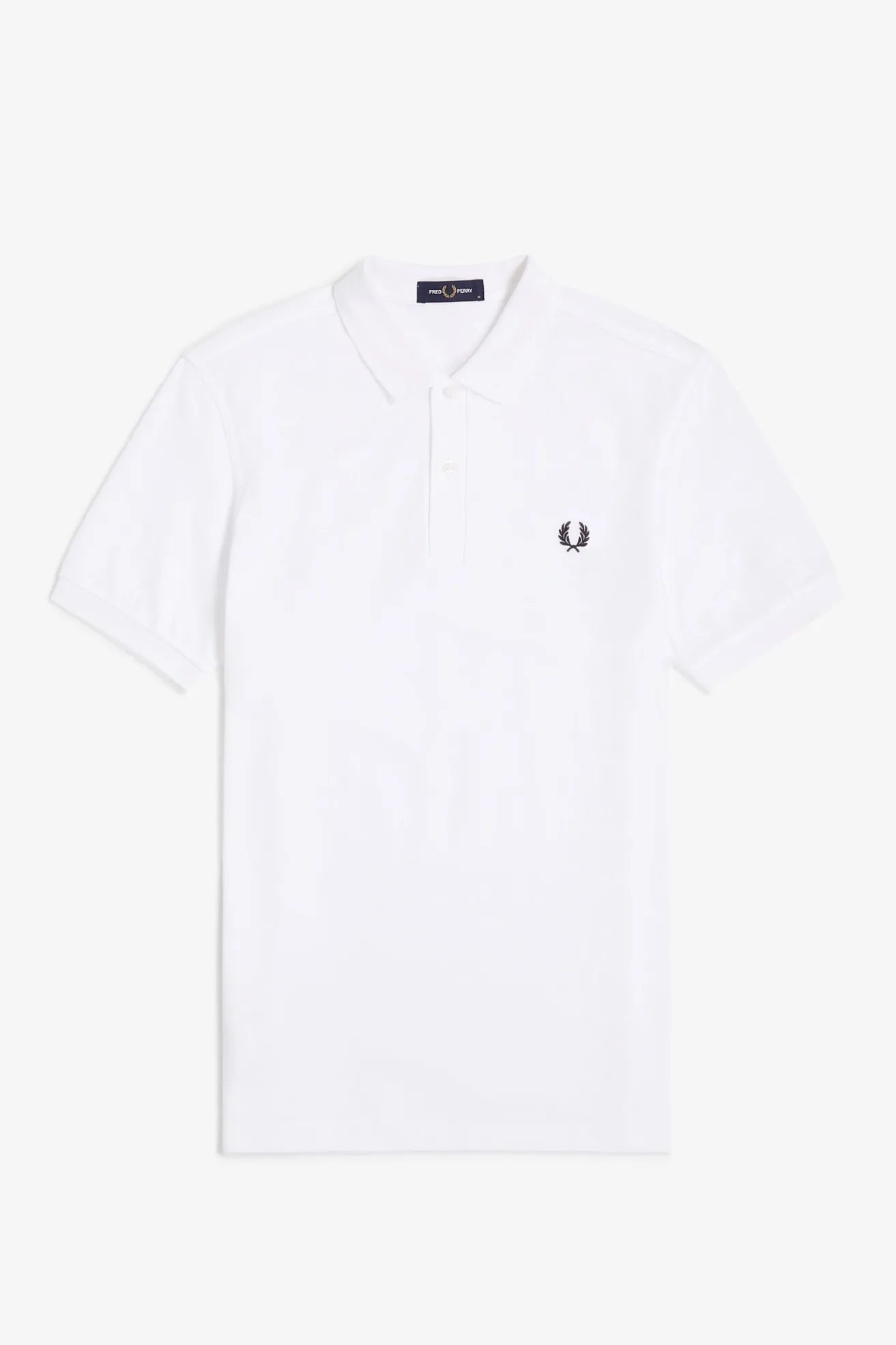 Fred Perry Polo Hombre M6000 Blanco Who killed Bambi?