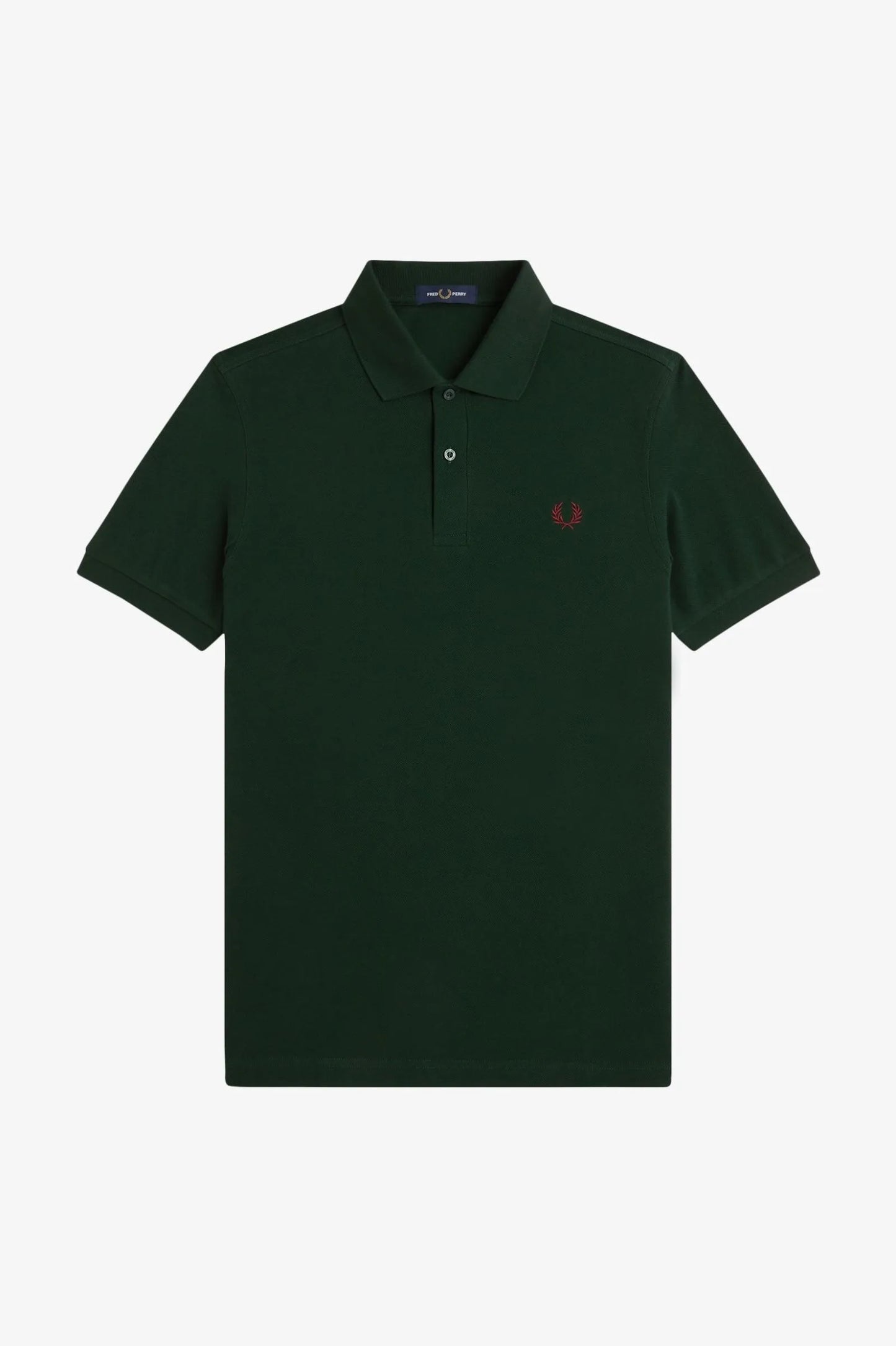 Fred Perry Polo Hombre M6000 Verde 15B Who killed Bambi?