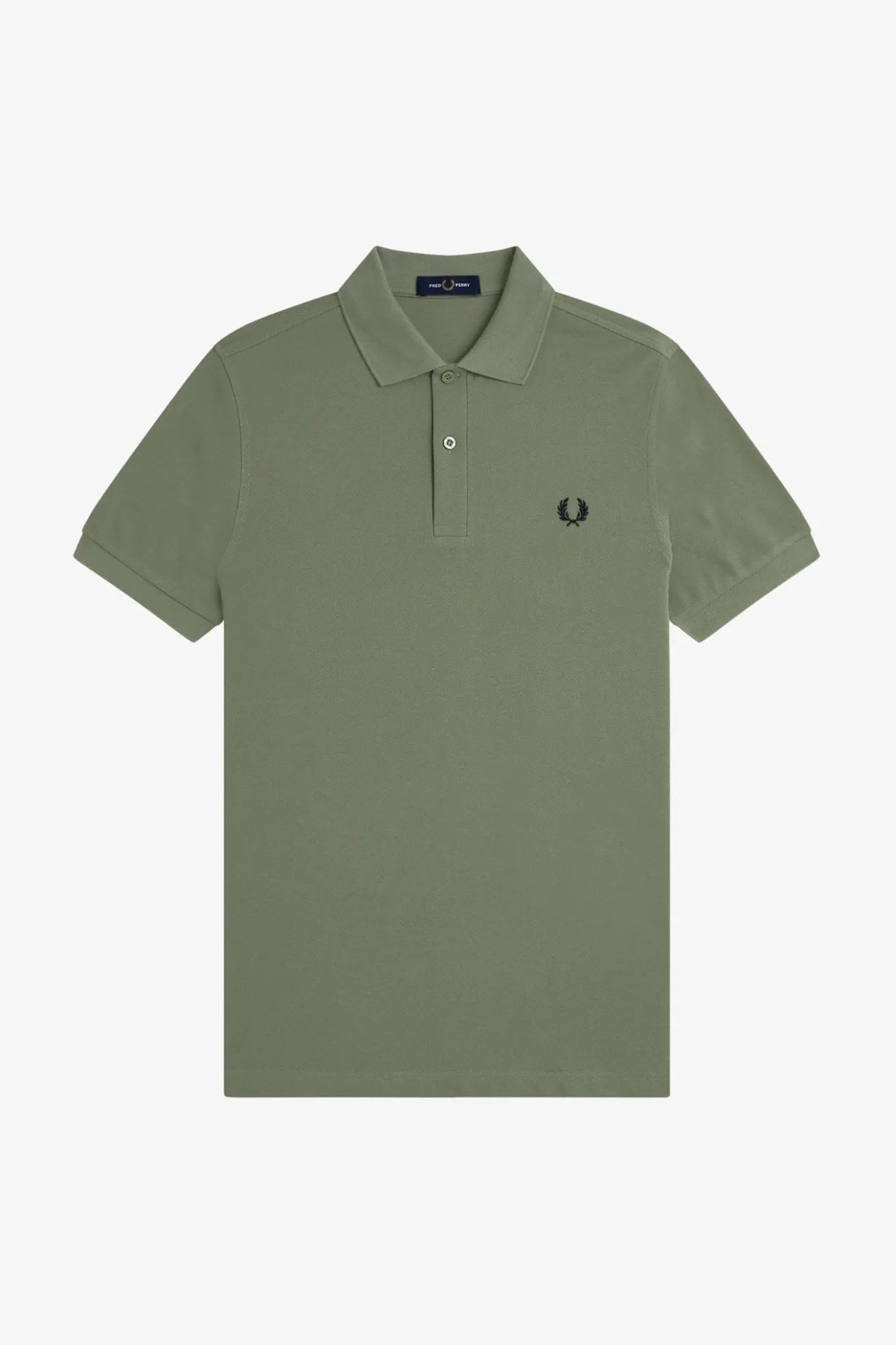 Fred Perry Polo Hombre M6000 Verde Z50 Who killed Bambi?