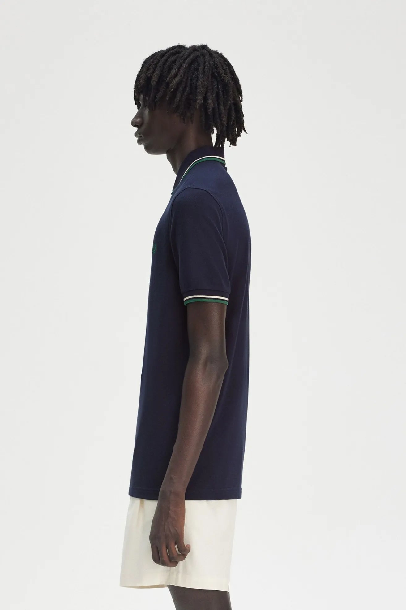 Fred Perry Polo M3600 Hombre Azul Y30 Who killed Bambi?