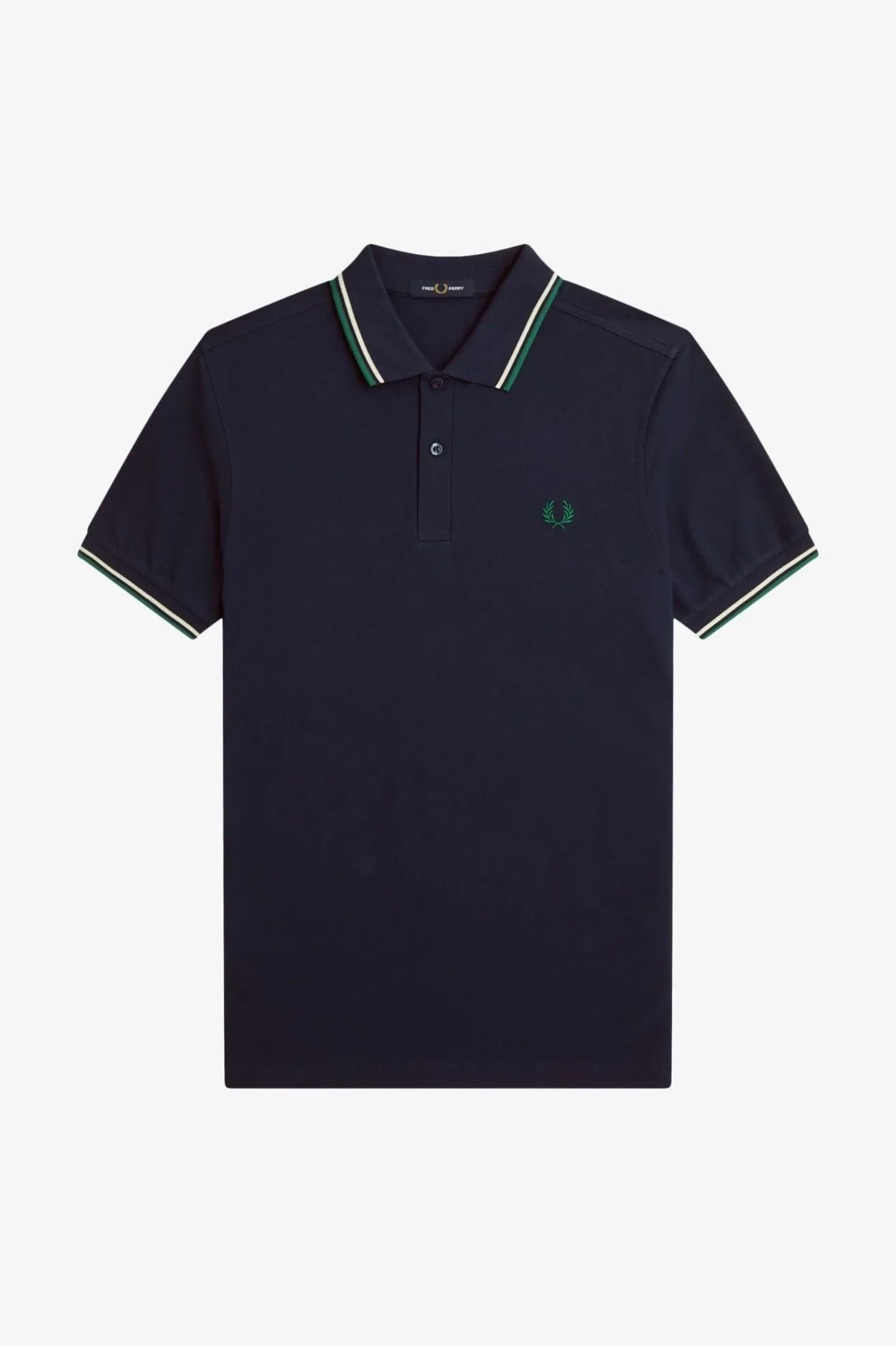 Fred Perry Polo M3600 Hombre Azul Y30 Who killed Bambi?