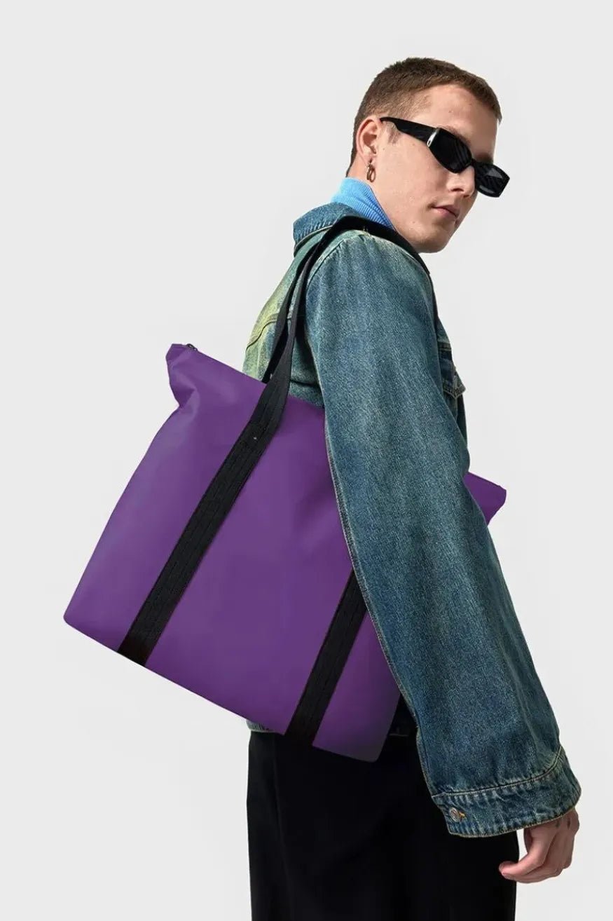 Gaston Luga Bolso Dash Tote Purple Who killed Bambi?
