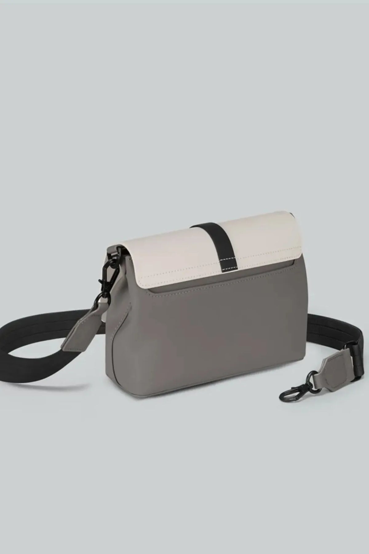 Gaston Luga Bolso Splash Crossbody Beige / Gris Who killed Bambi?