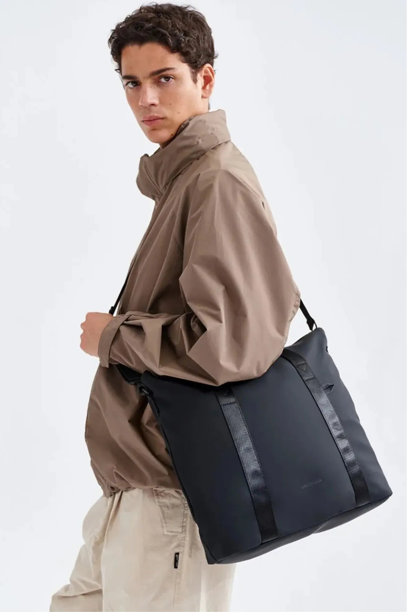 Gaston Luga Bolso Tote Shopper Dash Negro Who killed Bambi?