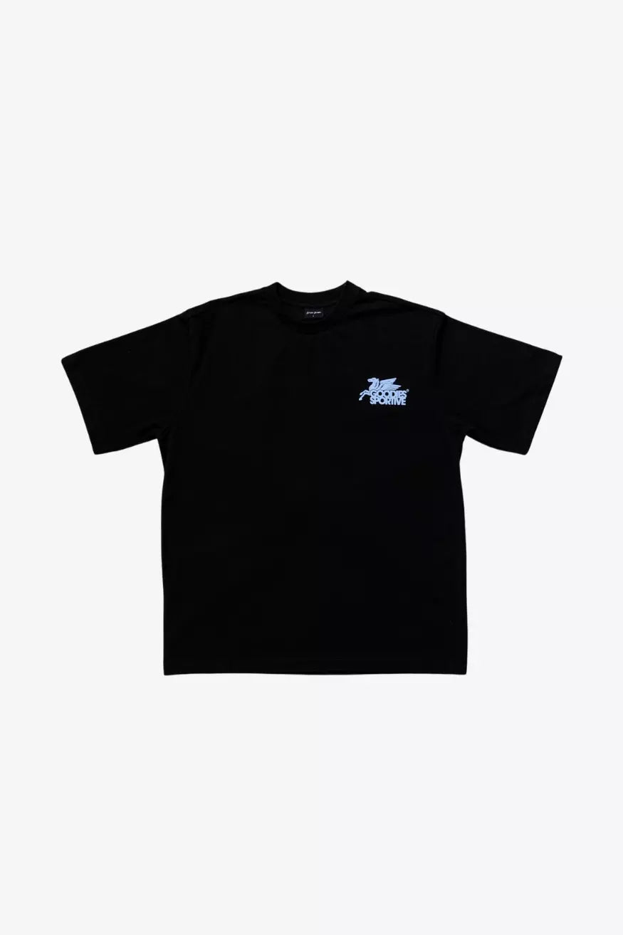 Goodies Sportive Camiseta Hombre New Pegasus Negra Who killed Bambi?