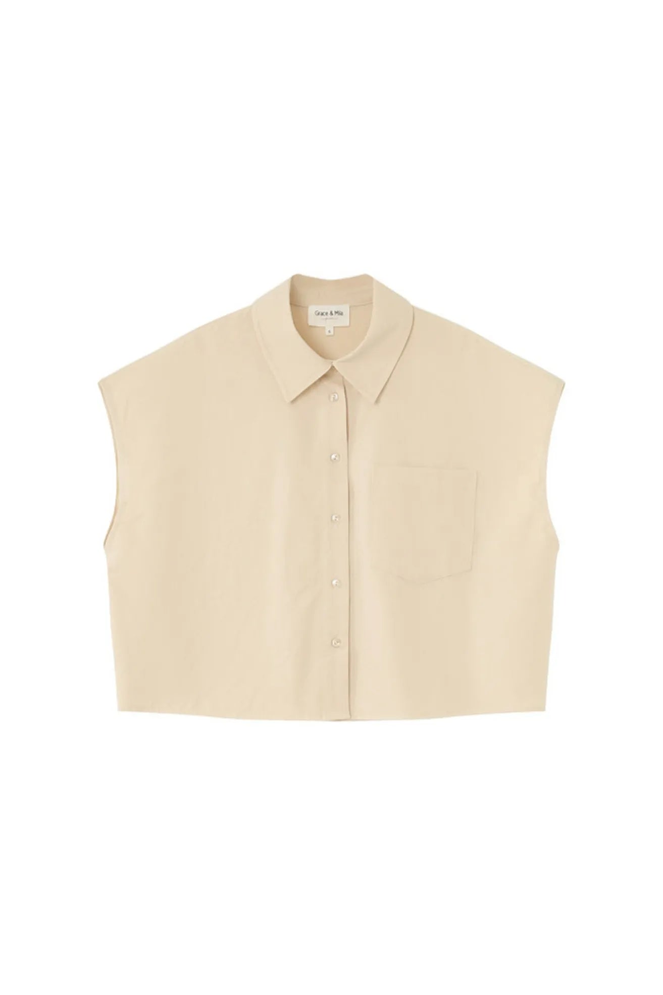 Grace And Mila Camisa Mujer Rise Beige Who killed Bambi?