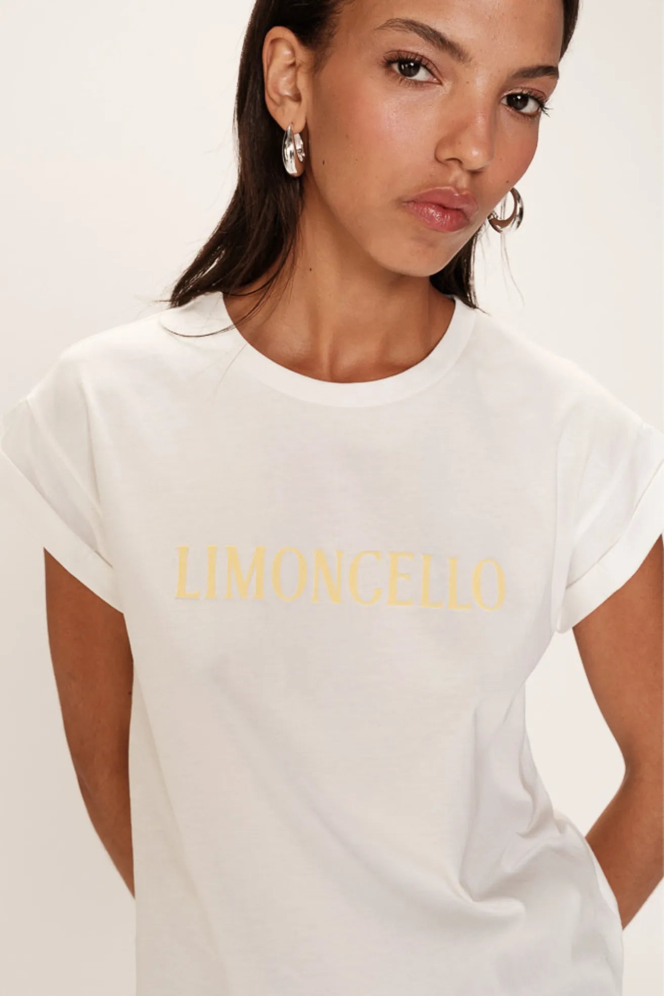 Grace And Mila Camiseta Mujer Limoncello Blanca Who killed Bambi?