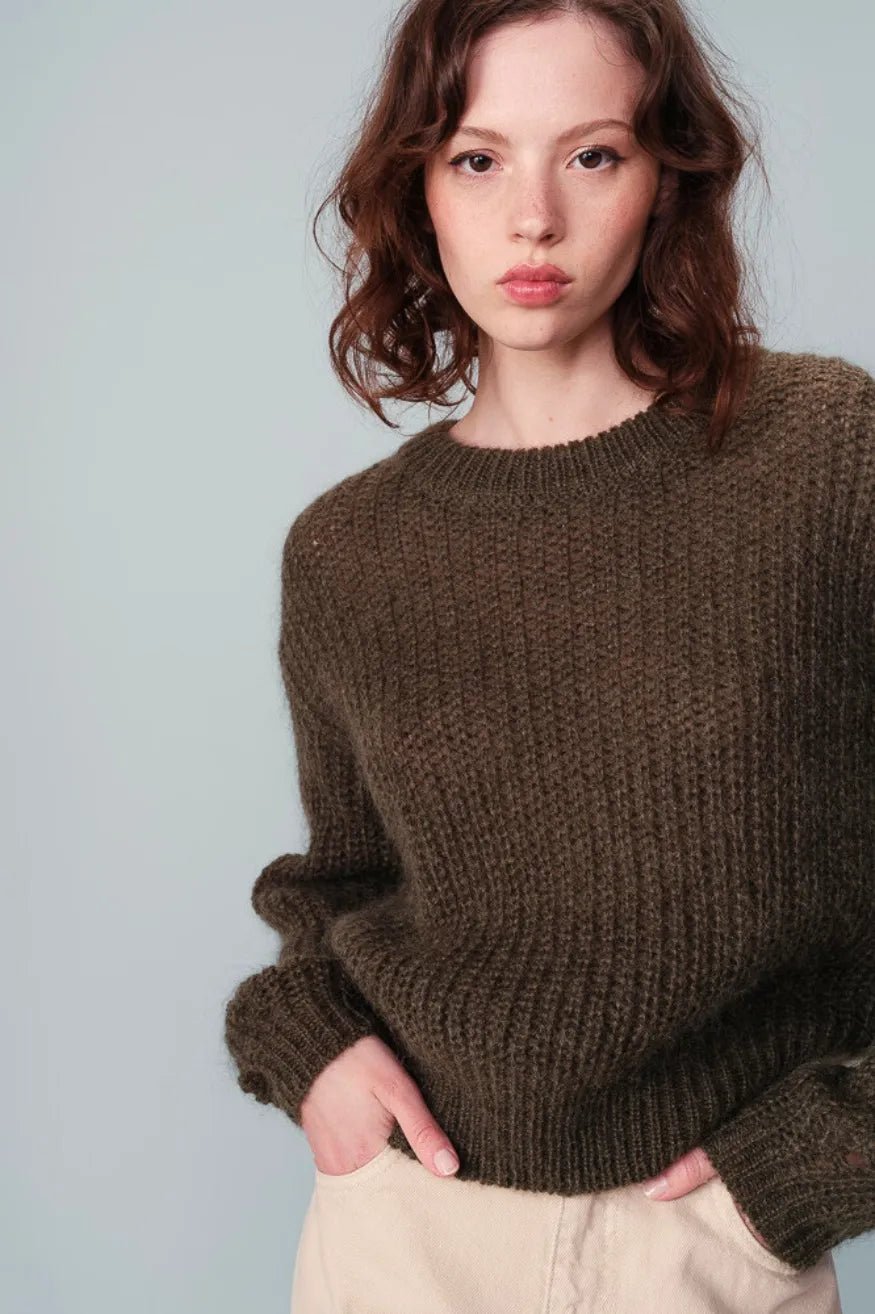 Grace and Mila Jersey Mohair Mujer Naissance Verde Who killed Bambi?