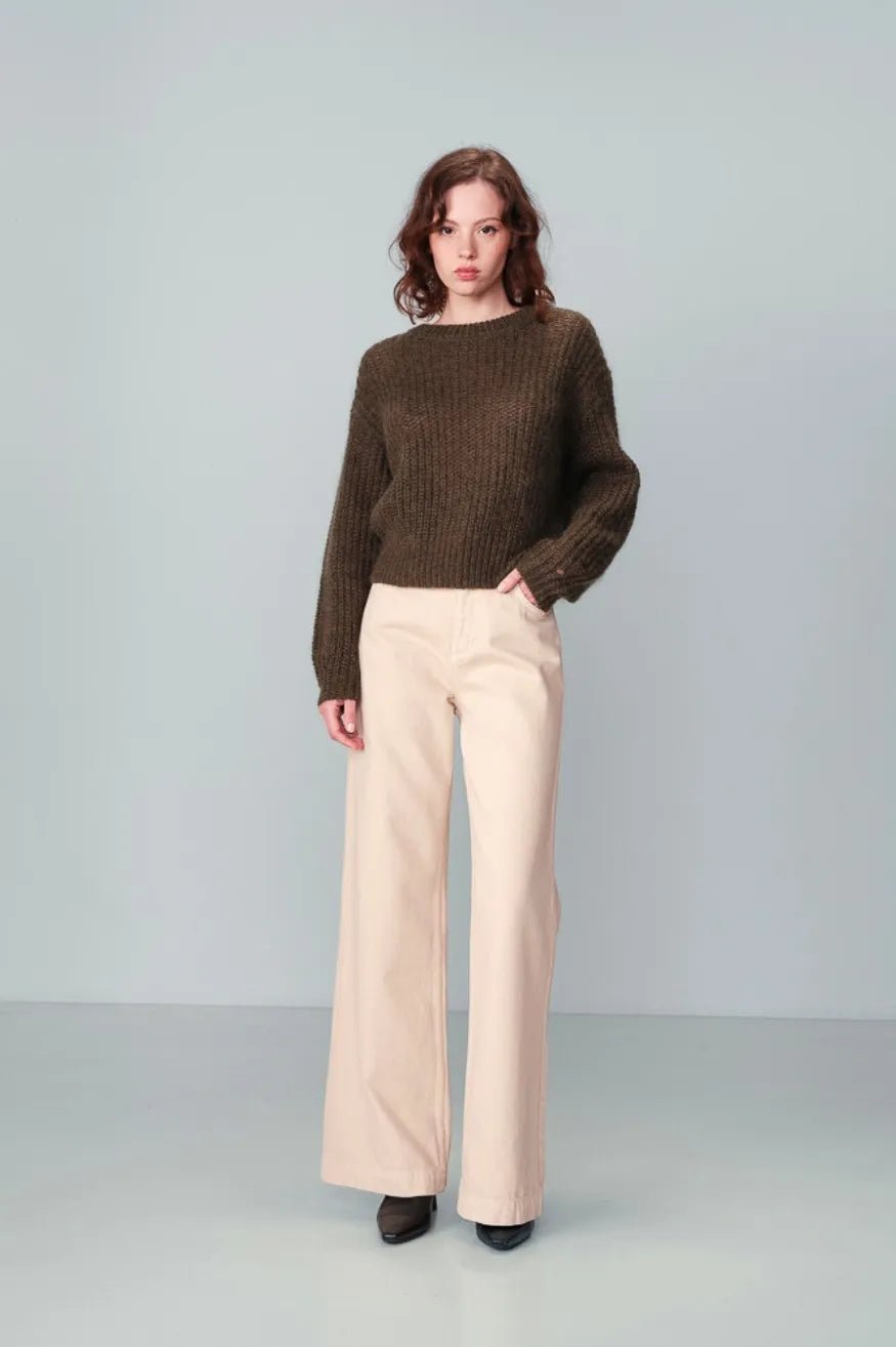 Grace and Mila Jersey Mohair Mujer Naissance Verde Who killed Bambi?