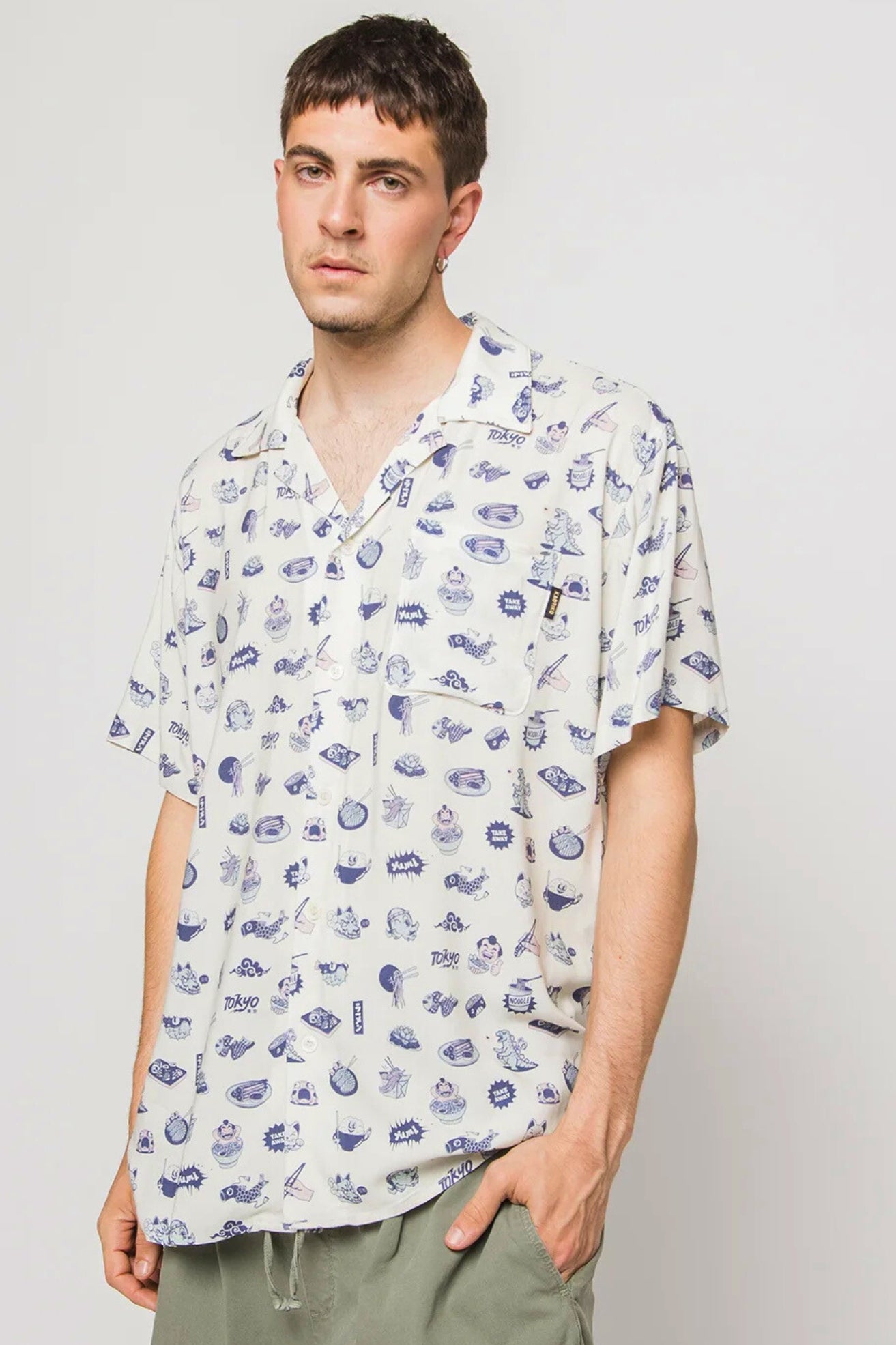 Kaotiko Camisa Manga Corta Hombre Kawaii Who killed Bambi?