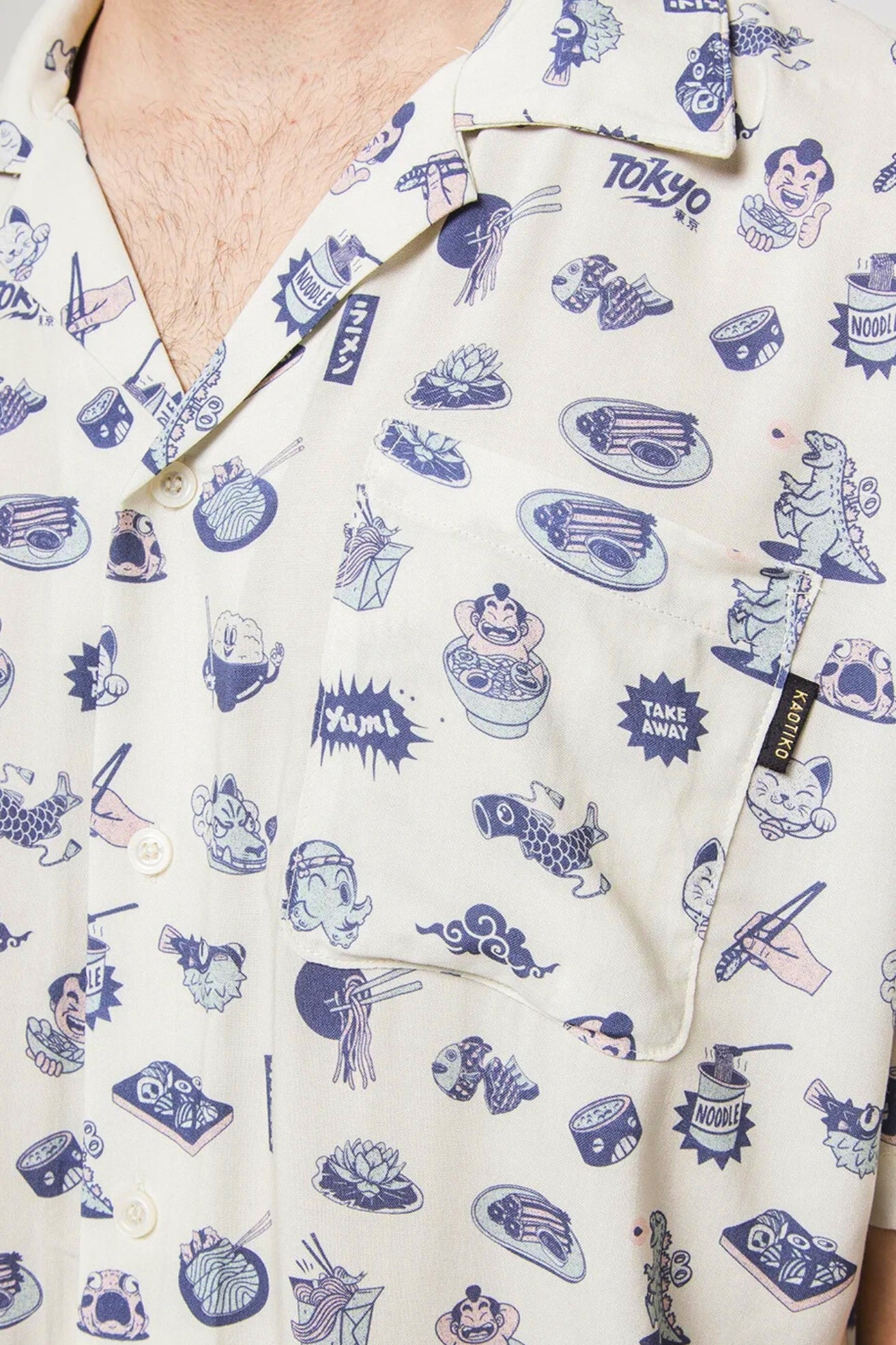 Kaotiko Camisa Manga Corta Hombre Kawaii Who killed Bambi?