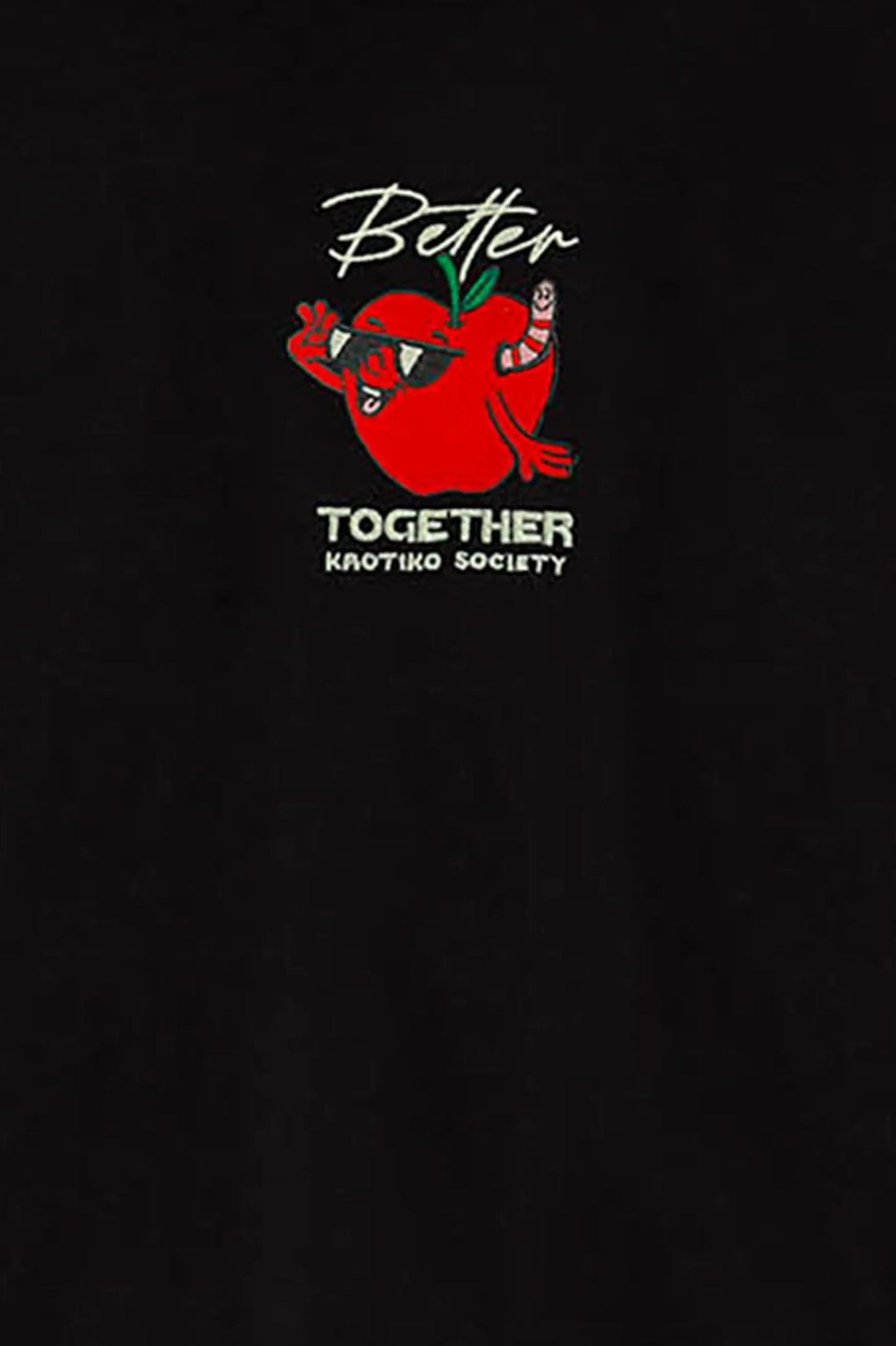 Kaotiko Camiseta Hombre Better Together Negra Who killed Bambi?