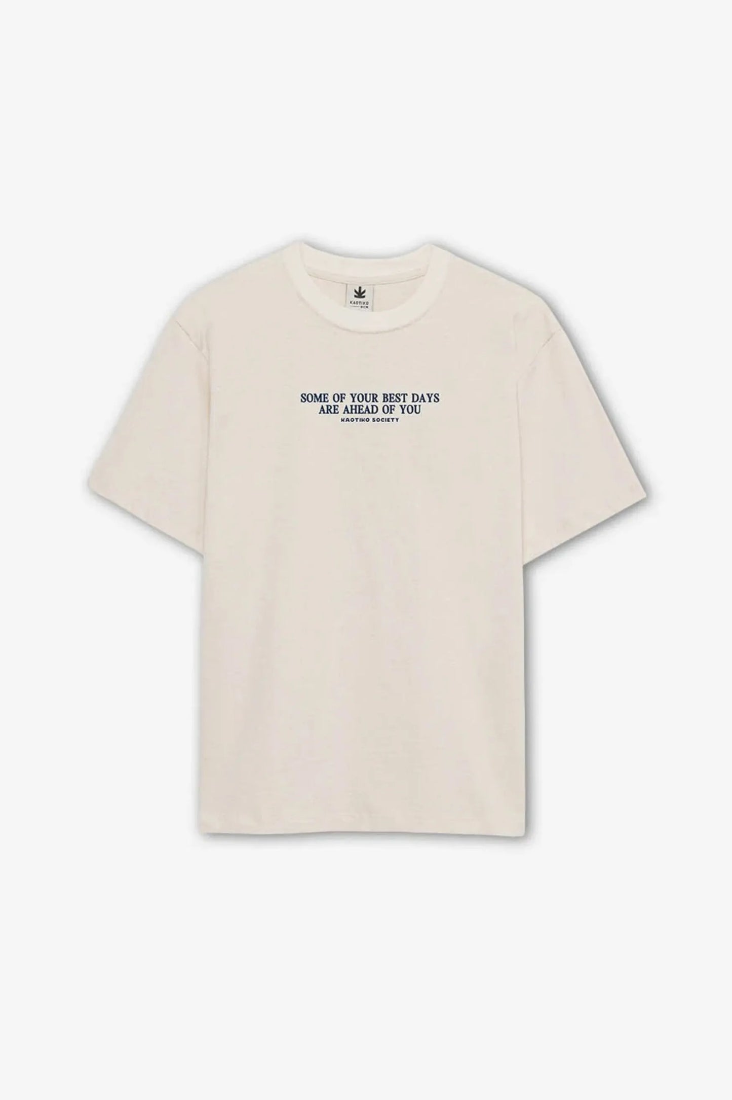 Kaotiko Camiseta Hombre Walking On Sunshine Beige Who killed Bambi?