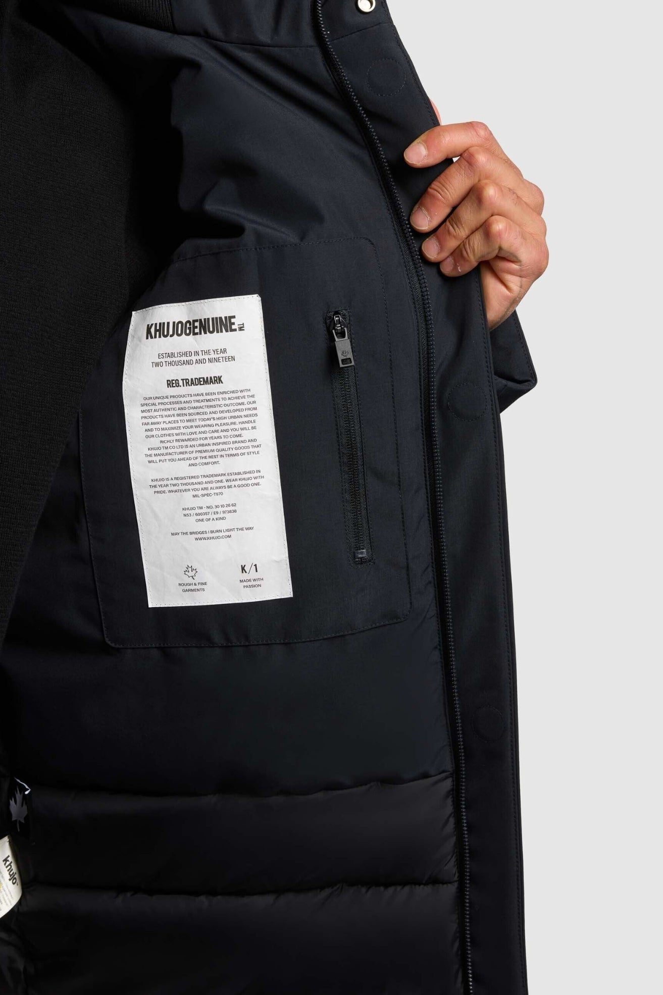 Khujo Cazadora Hombre Etian Azul Who killed Bambi?