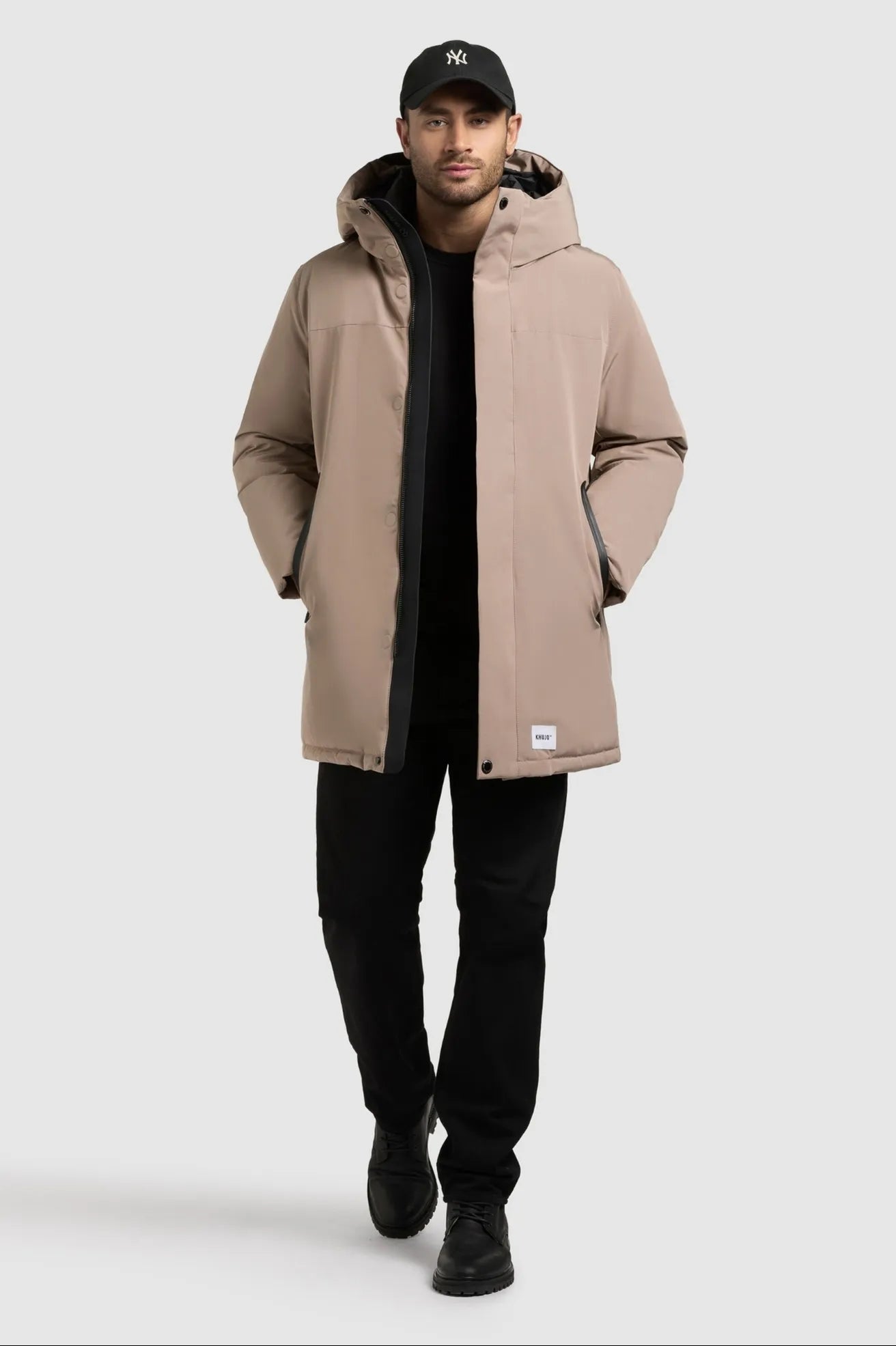 Khujo Cazadora Hombre Kann2 Greige Who killed Bambi?