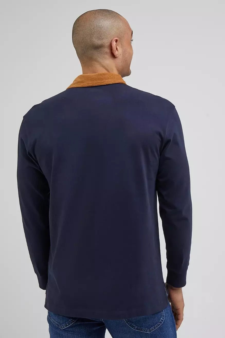 Lee Polo Hombre Manga Larga Azul Cuello Pana Who killed Bambi?