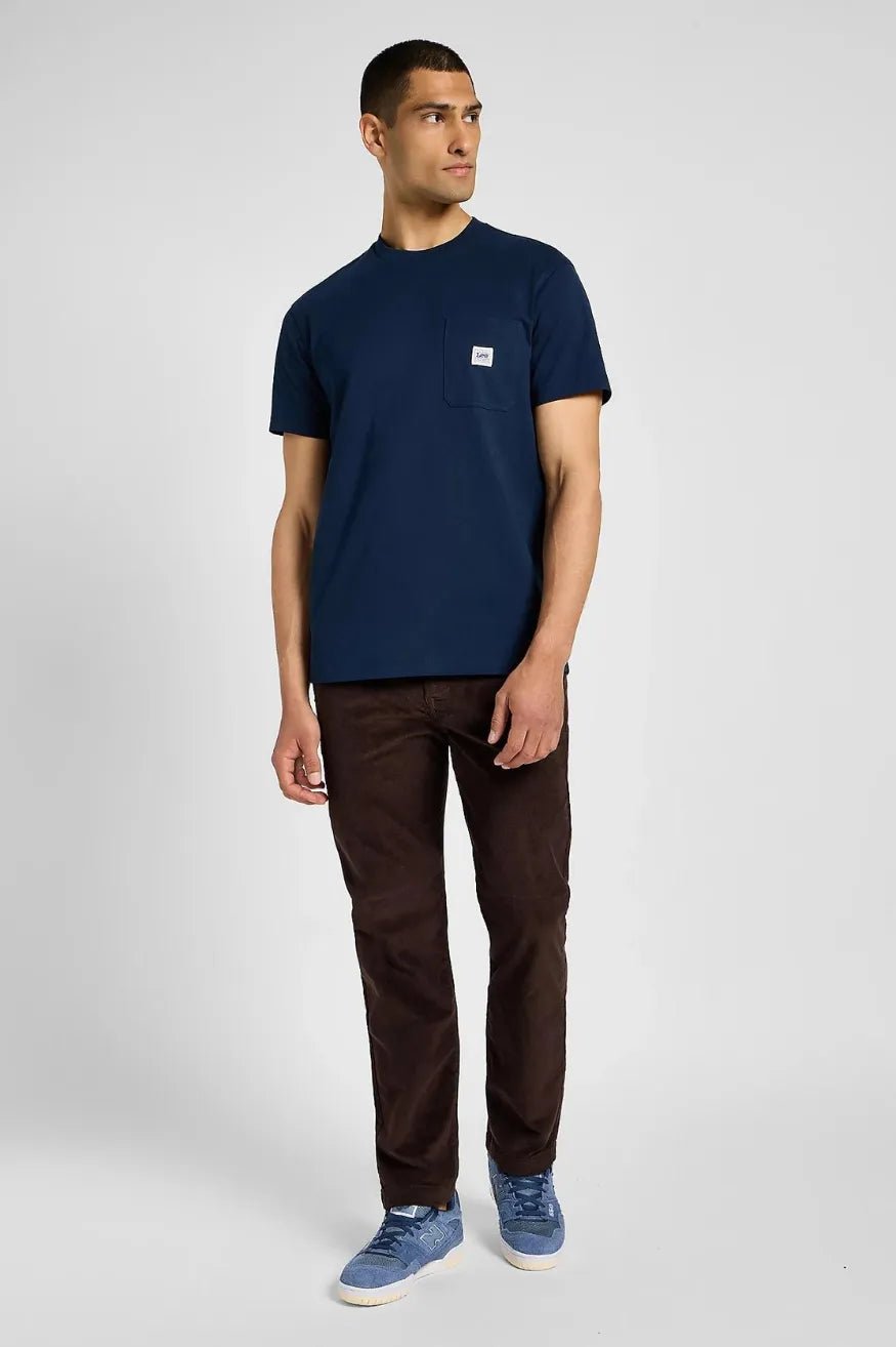 Lee Workwear Camiseta Hombre Bolsillo Azul Who killed Bambi?