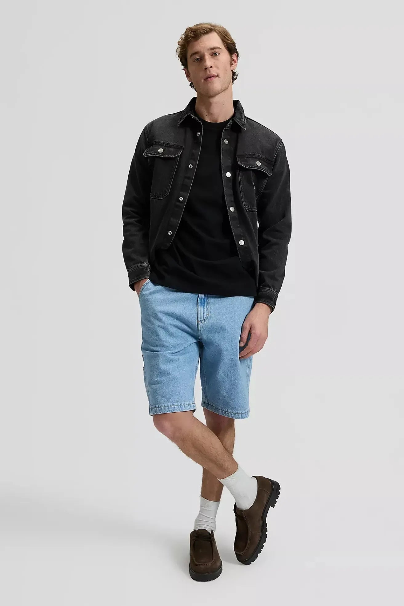 Lee Workwear Camiseta Hombre Soul Negra Who killed Bambi?