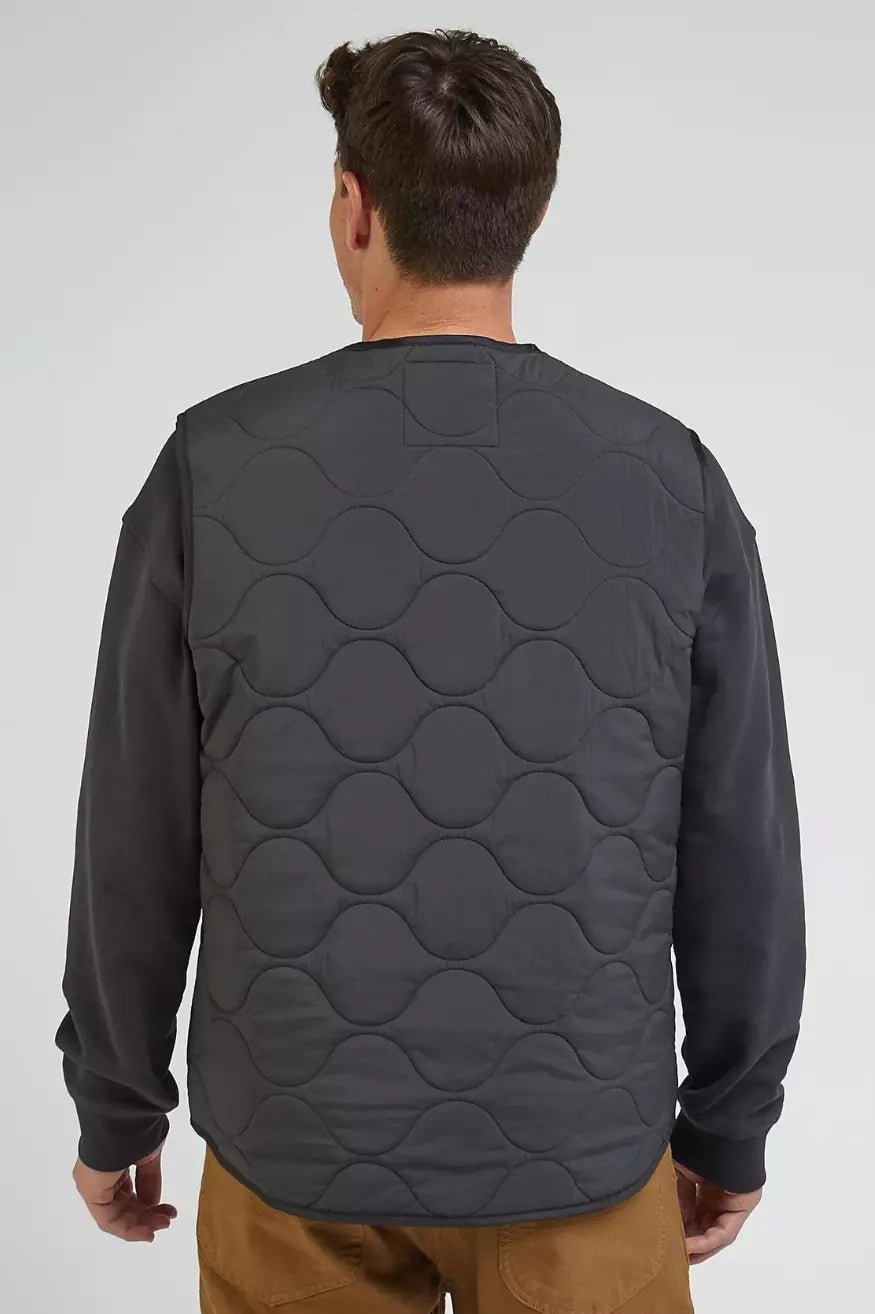Lee Workwear Chaleco Acolchado Hombre Negro Gastado Who killed Bambi?