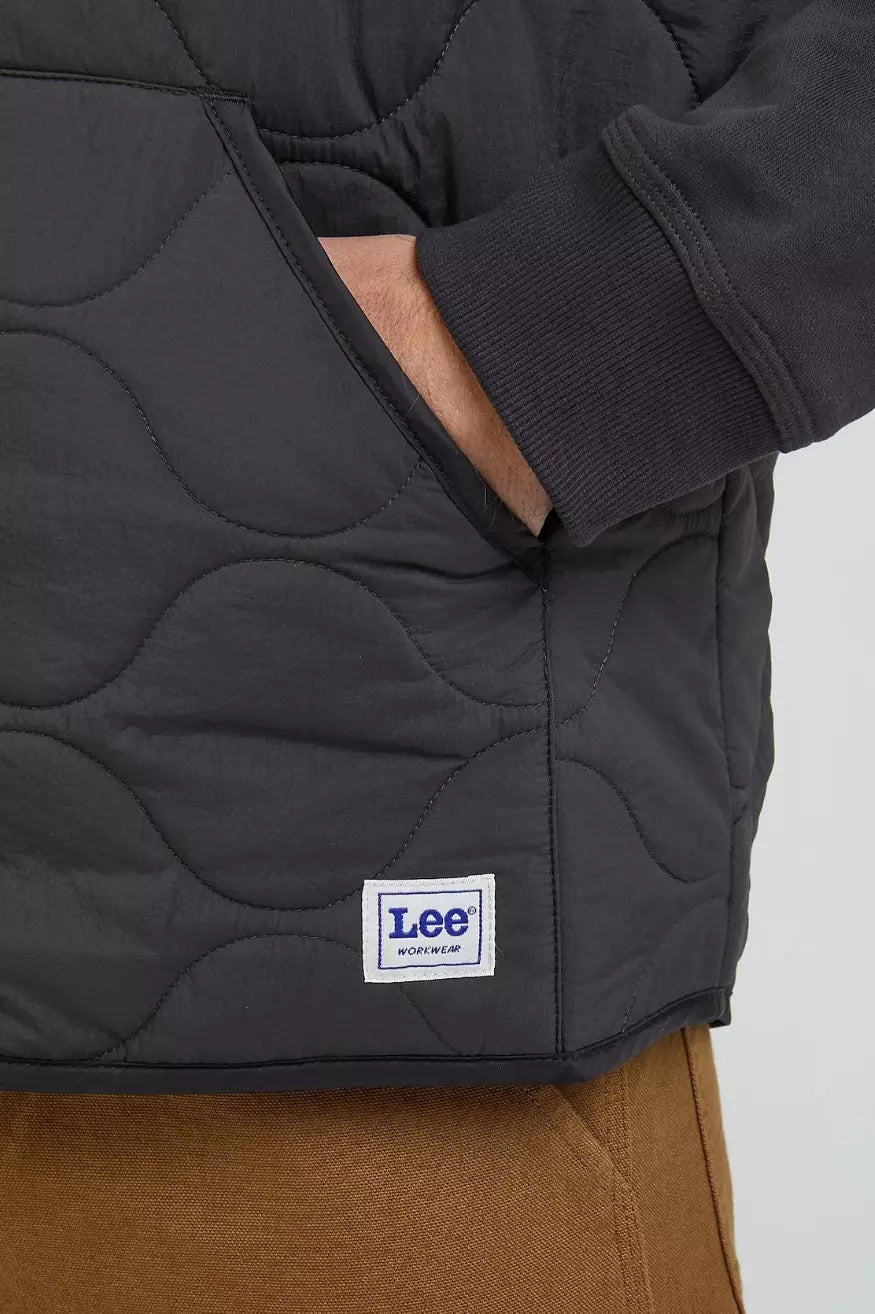 Lee Workwear Chaleco Acolchado Hombre Negro Gastado Who killed Bambi?