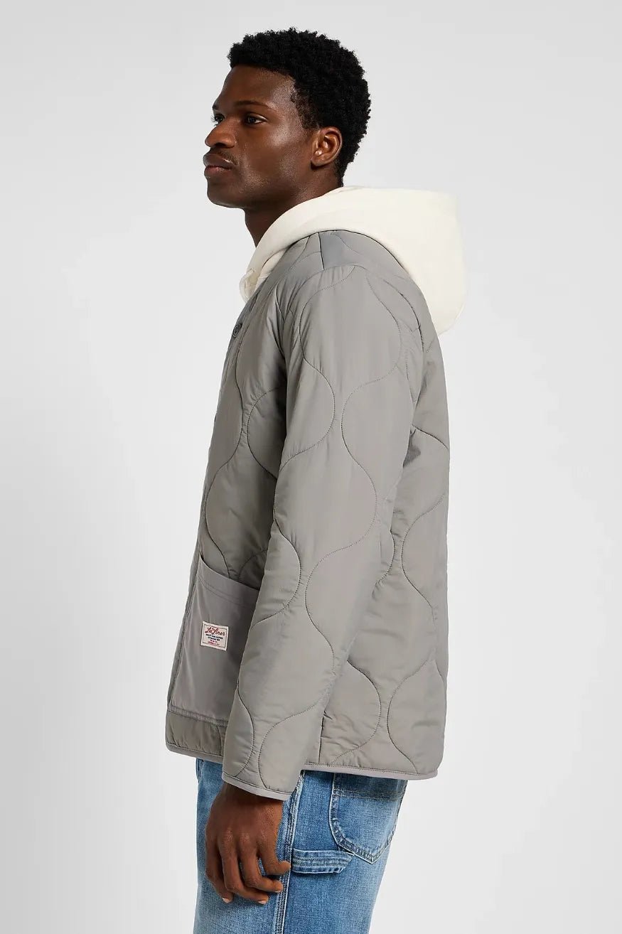 Lee Workwear Chaqueta Hombre Quilted Liner Gris Who killed Bambi?