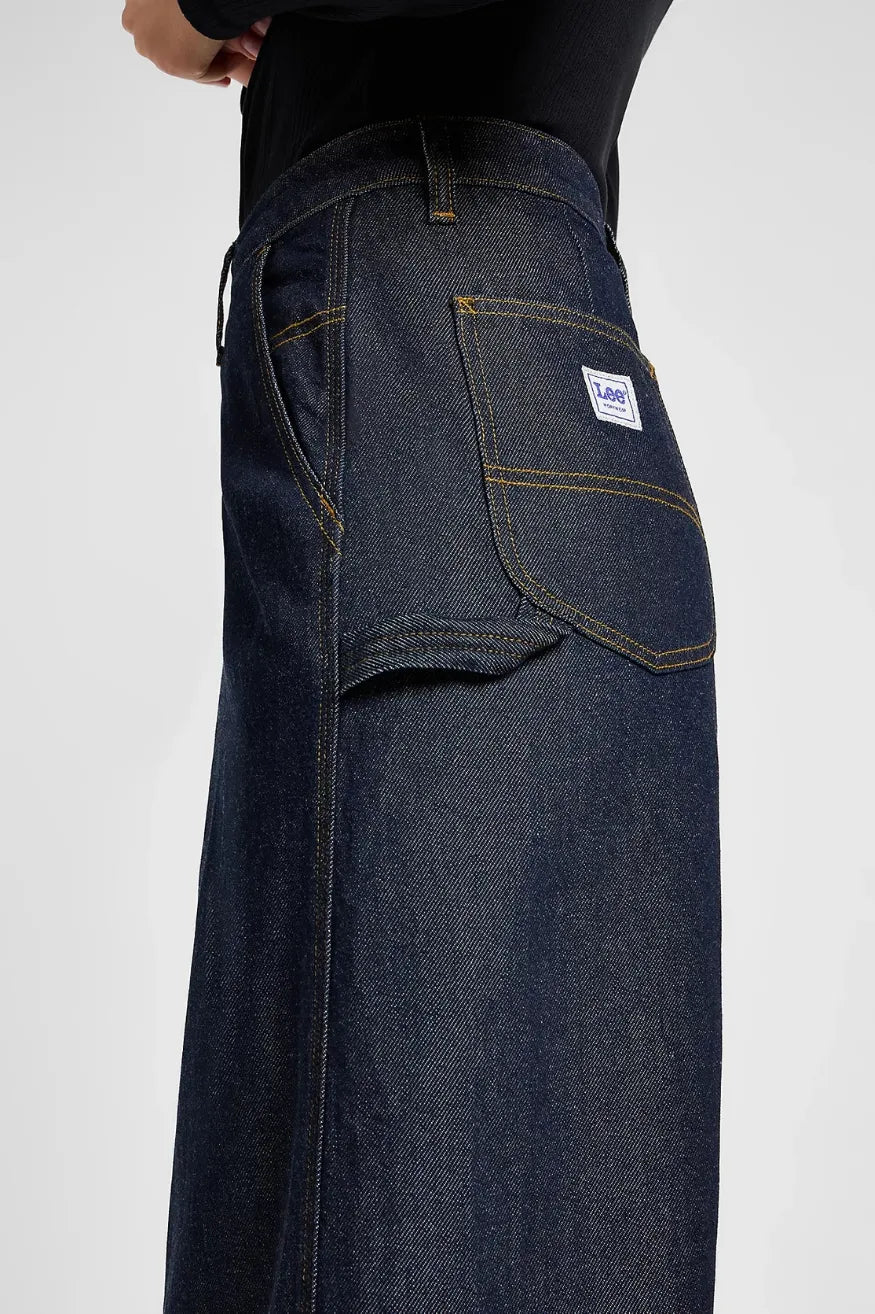 Lee Workwear Falda Carpenter Maxi Azul Who killed Bambi?