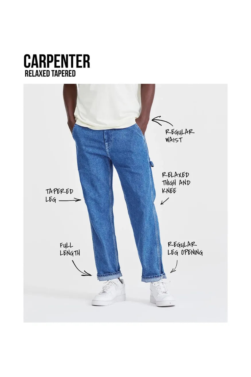 Lee Workwear Pantalón Vaquero Hombre Carpenter Azul Mid Shade Who killed Bambi?