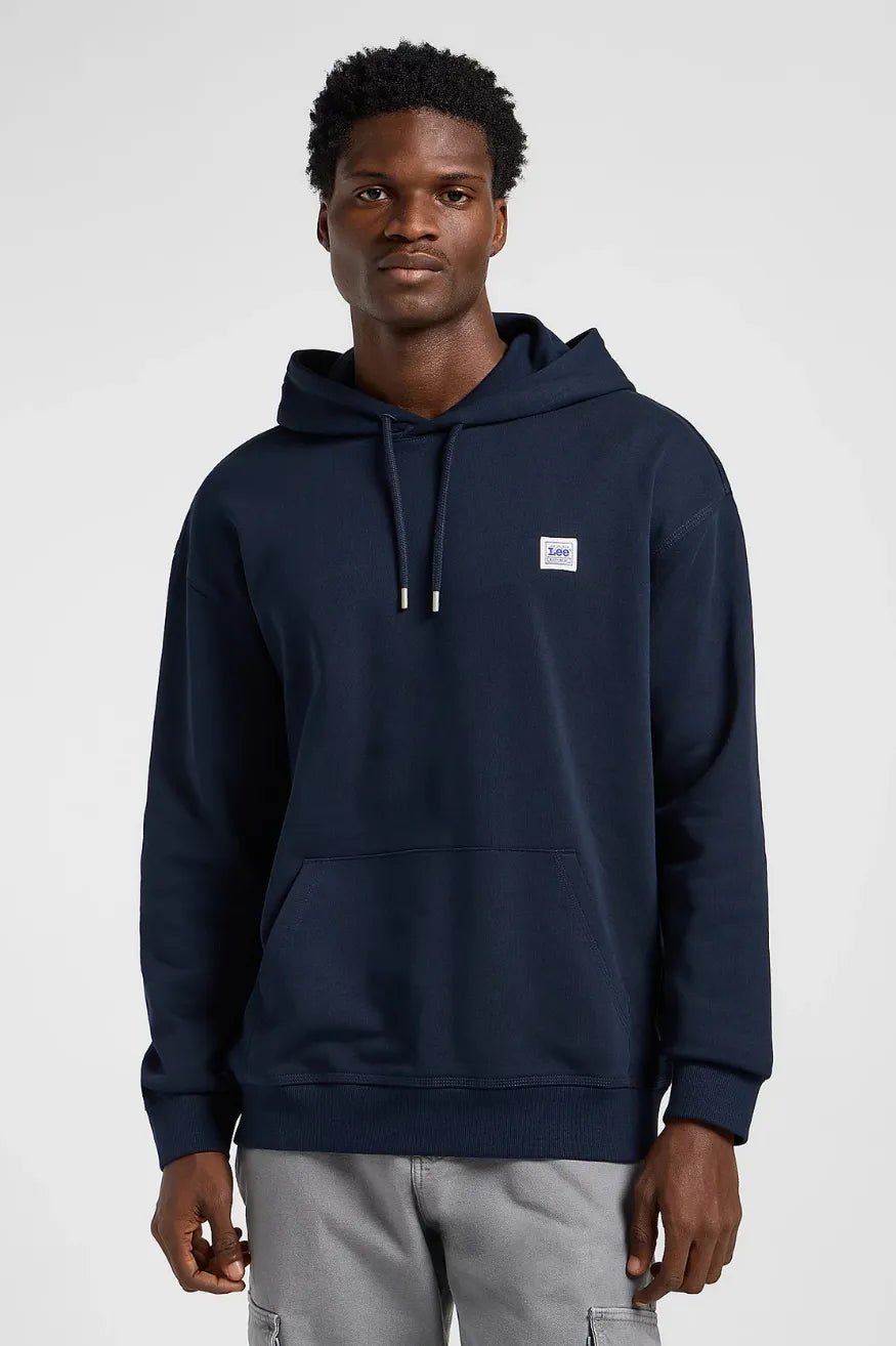 Lee Workwear Sudadera Hombre Oversize Capucha Azul Who killed Bambi?