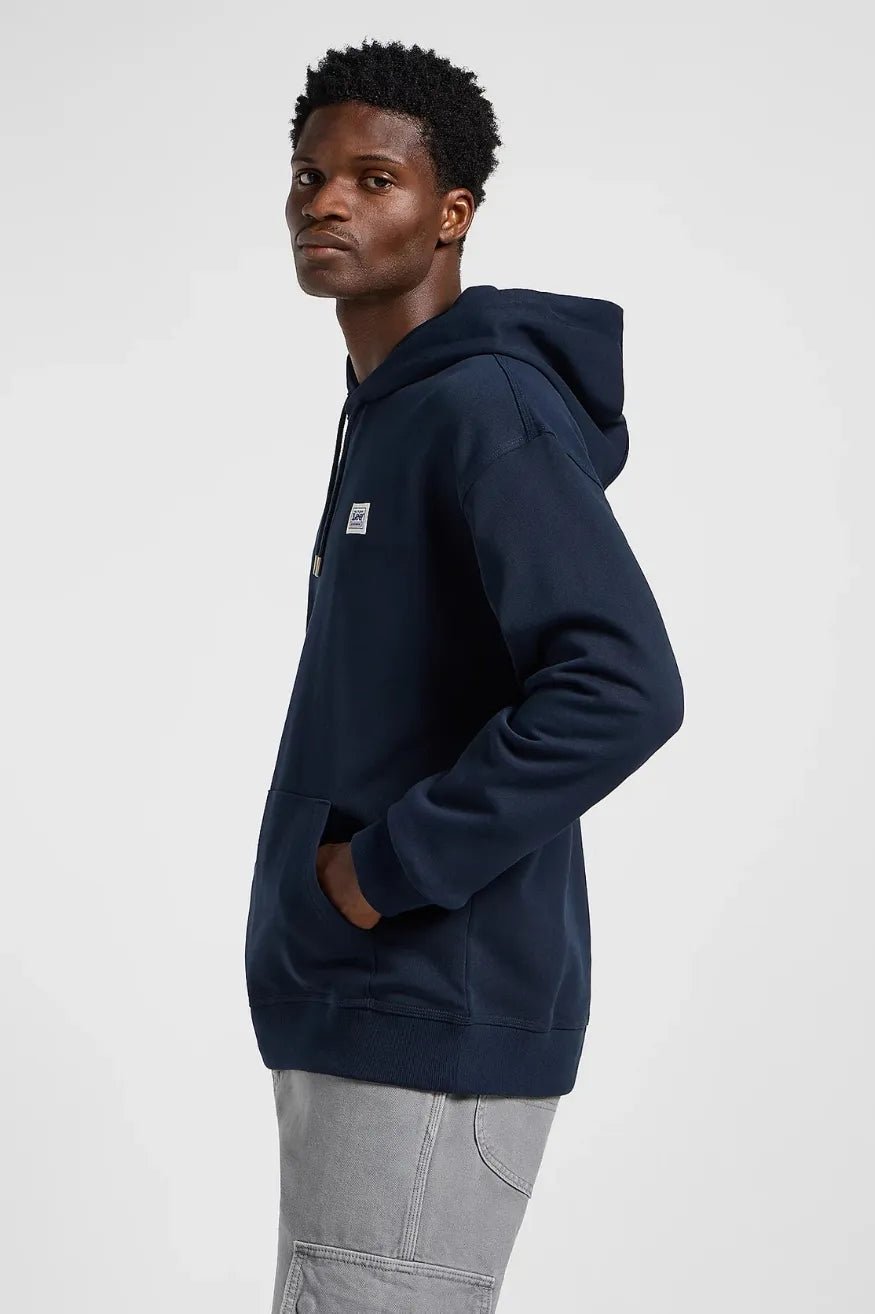 Lee Workwear Sudadera Hombre Oversize Capucha Azul Who killed Bambi?