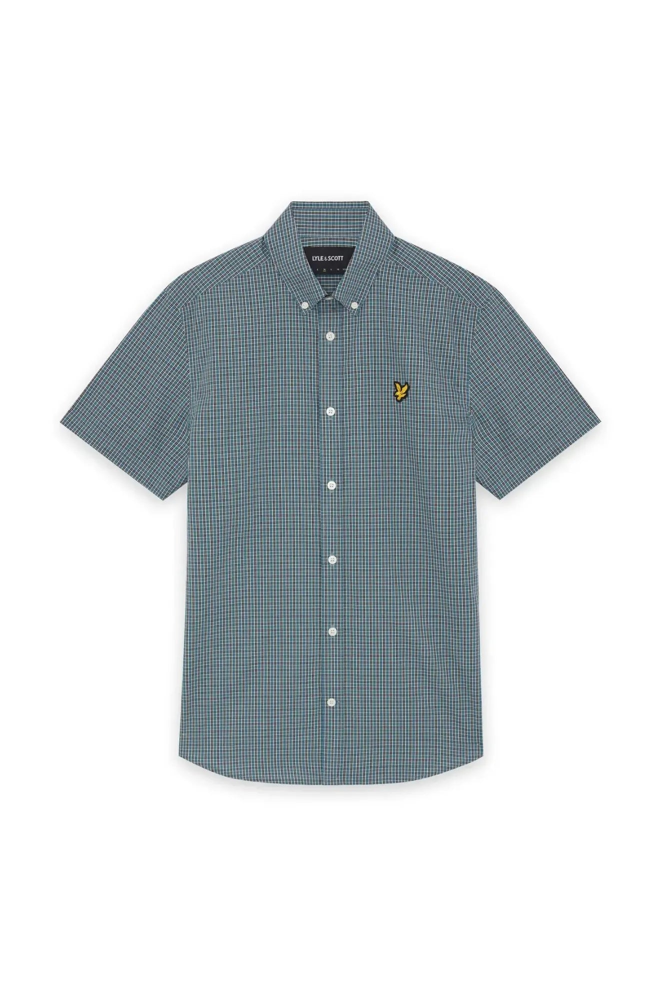 Lyle And Scott Camisa Hombre Corta Check Who killed Bambi?