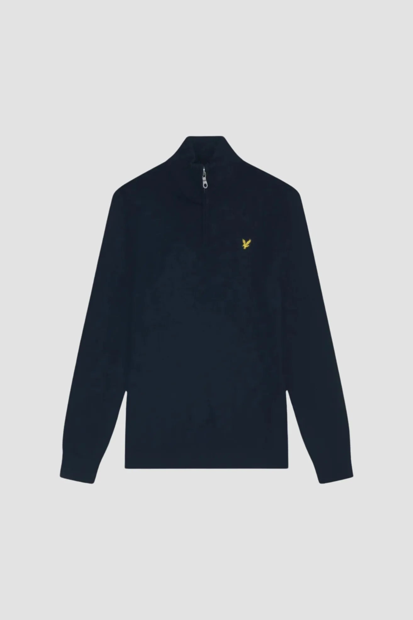 Lyle And Scott Jersey Hombre Cotton Merino 1/4 Zip Azul Who killed Bambi?
