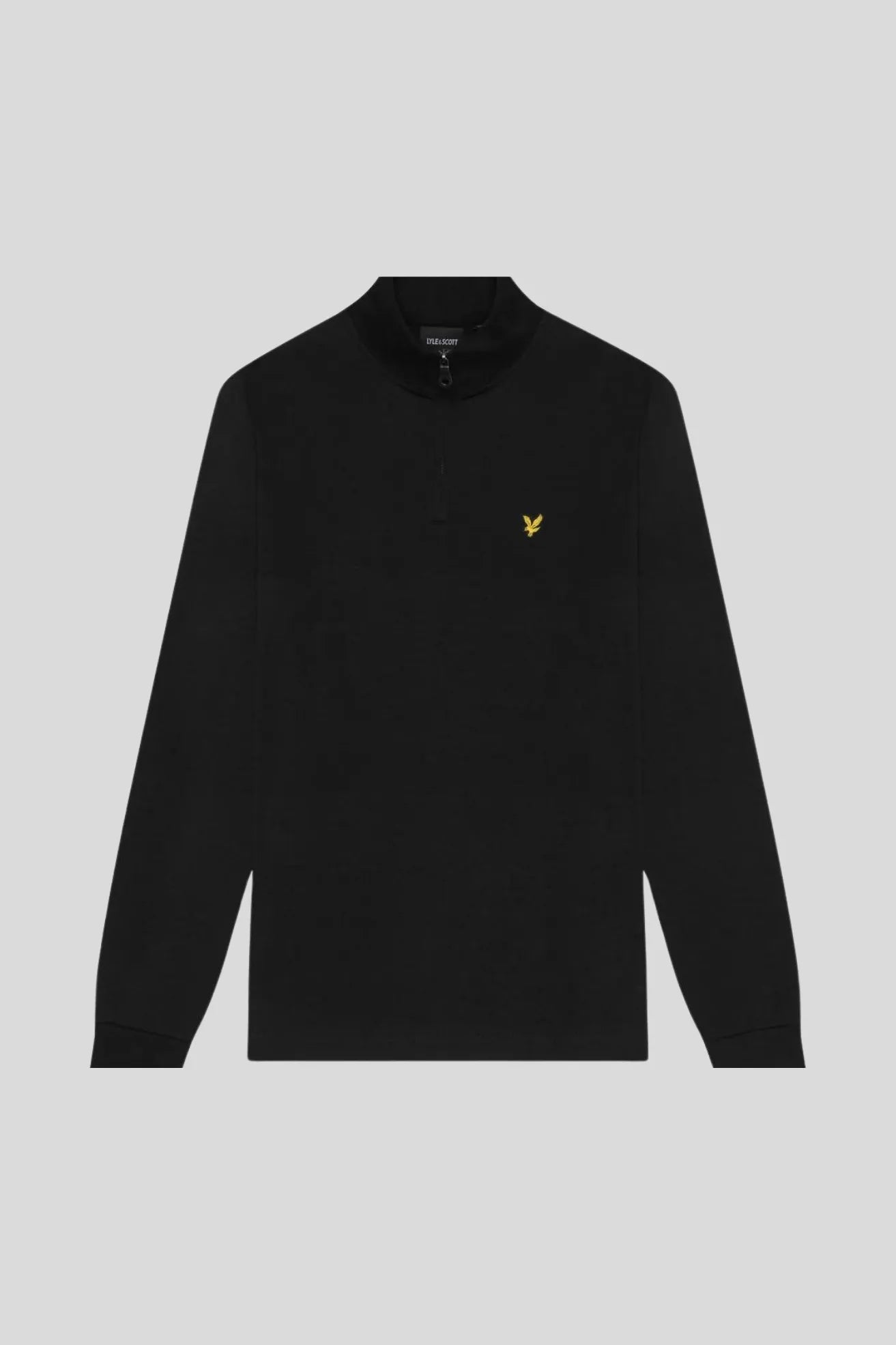 Lyle And Scott Sudadera Hombre Quarter Zip Negra Who killed Bambi?